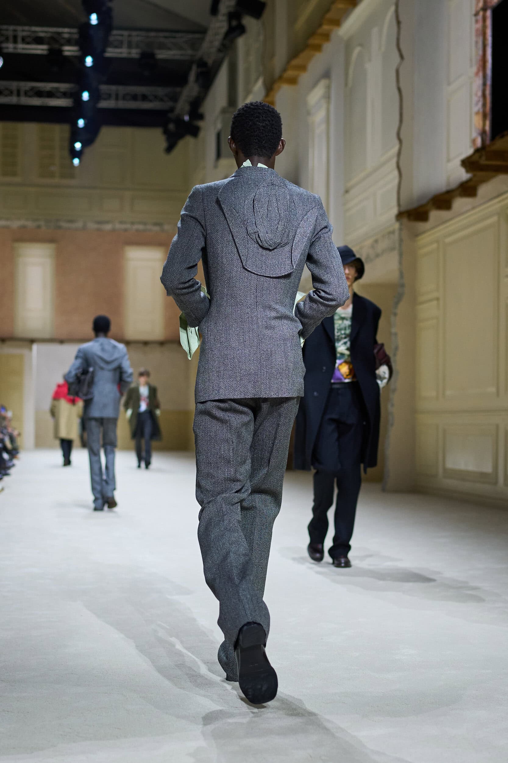 Prada Fall 2026 Men’s Fashion Show Atmosphere