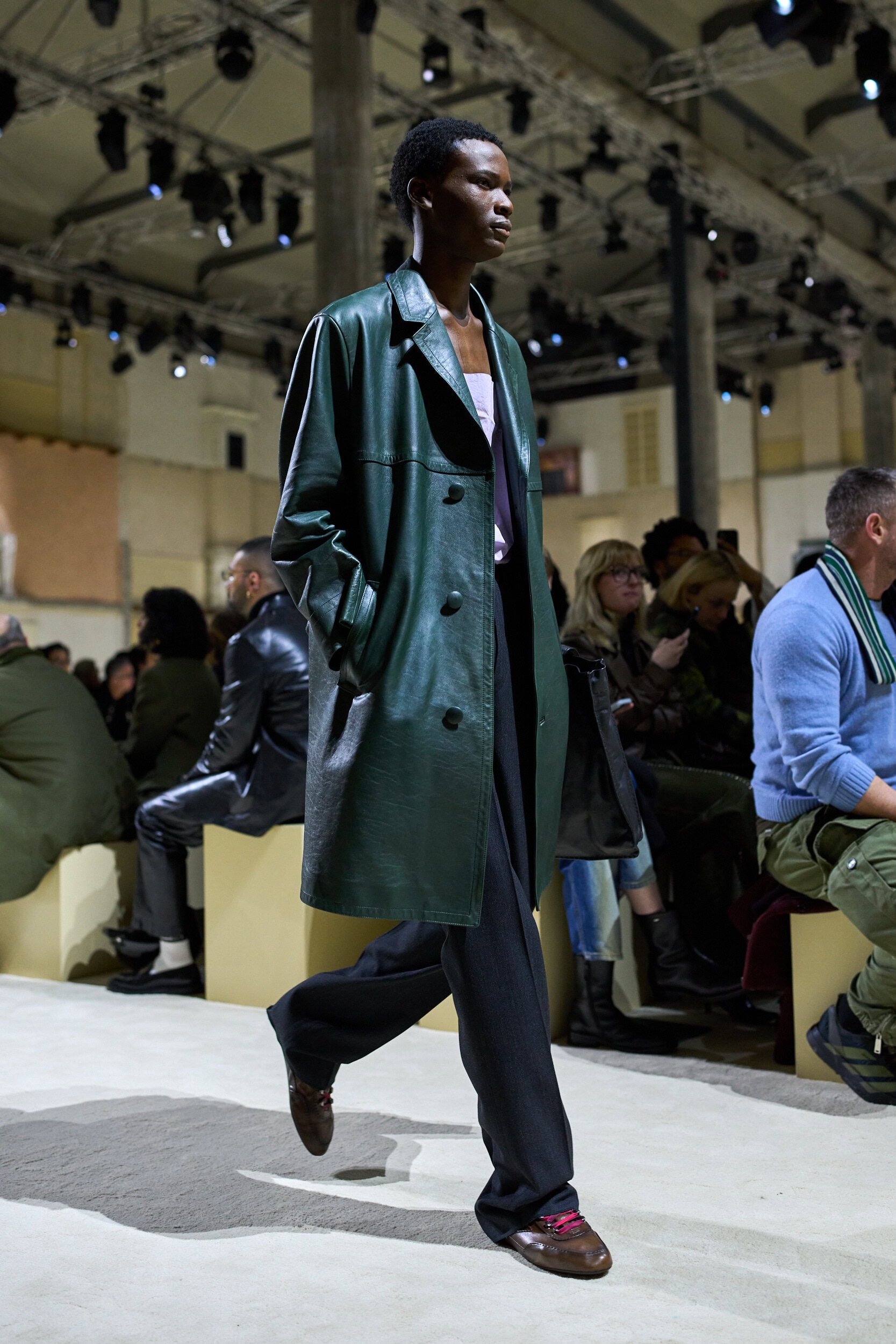 Prada Fall 2026 Men’s Fashion Show Atmosphere