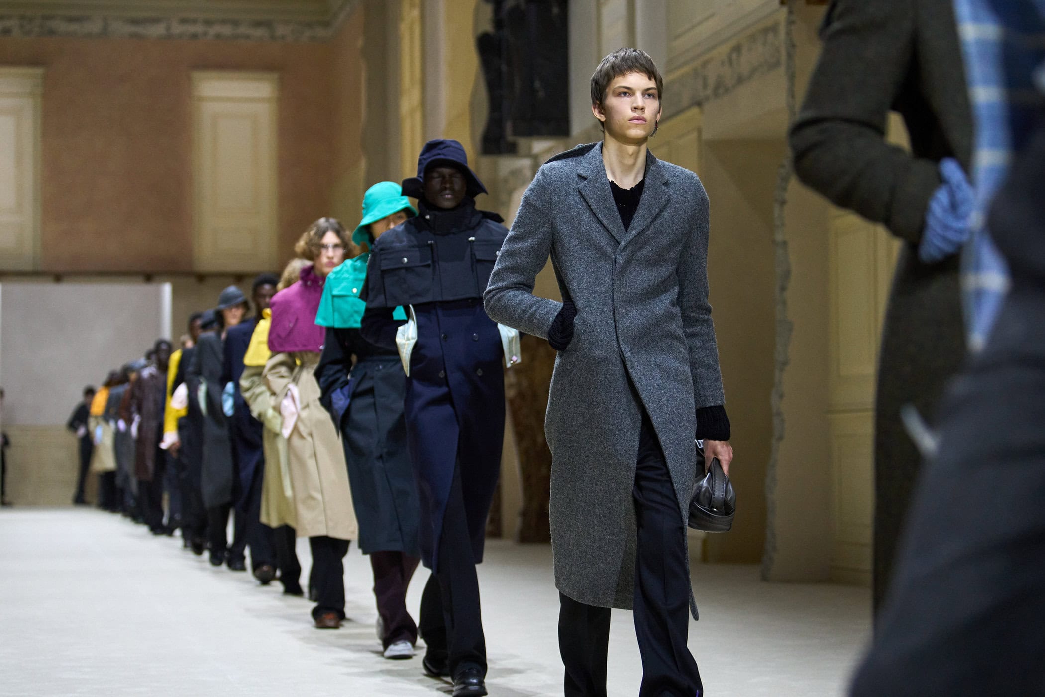 Prada Fall 2026 Men’s Fashion Show Atmosphere