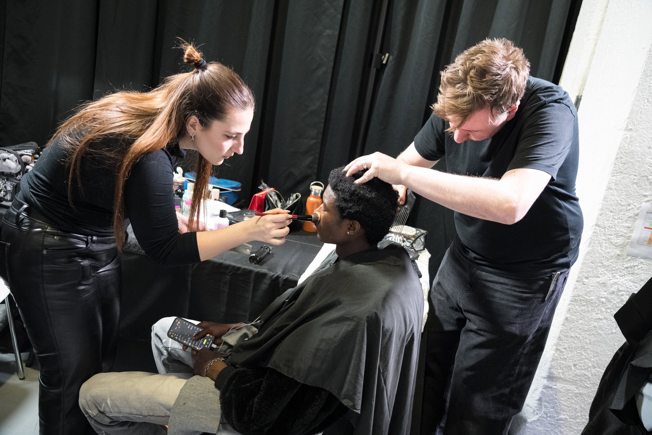 Qasimi Fall 2026 Men’s Fashion Show Backstage
