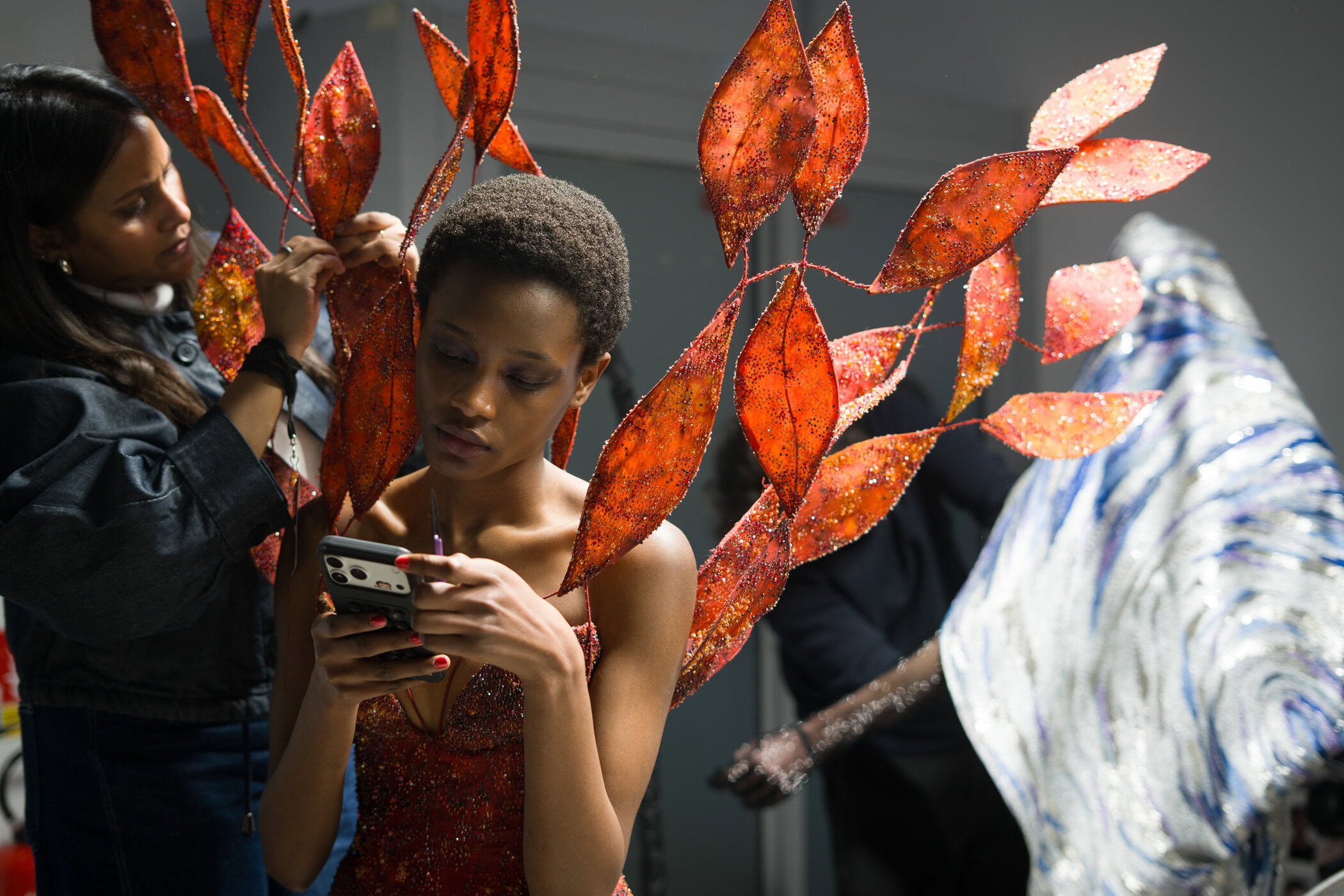 Rahul Mishra Spring 2026 Couture Fashion Show Backstage