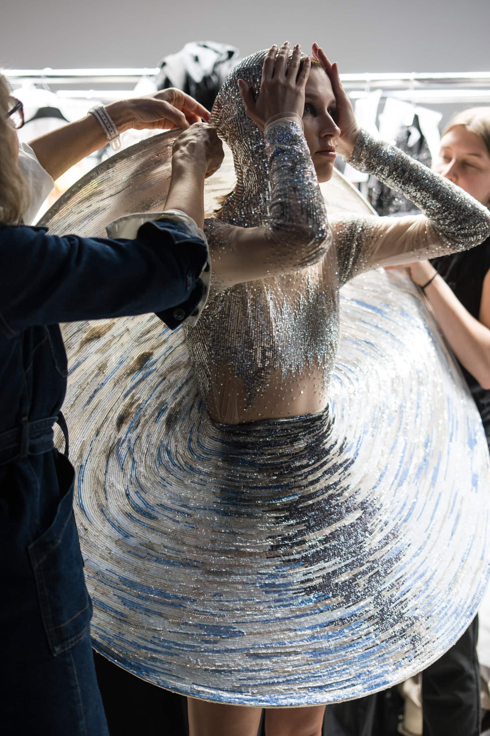 Rahul Mishra Spring 2026 Couture Fashion Show Backstage