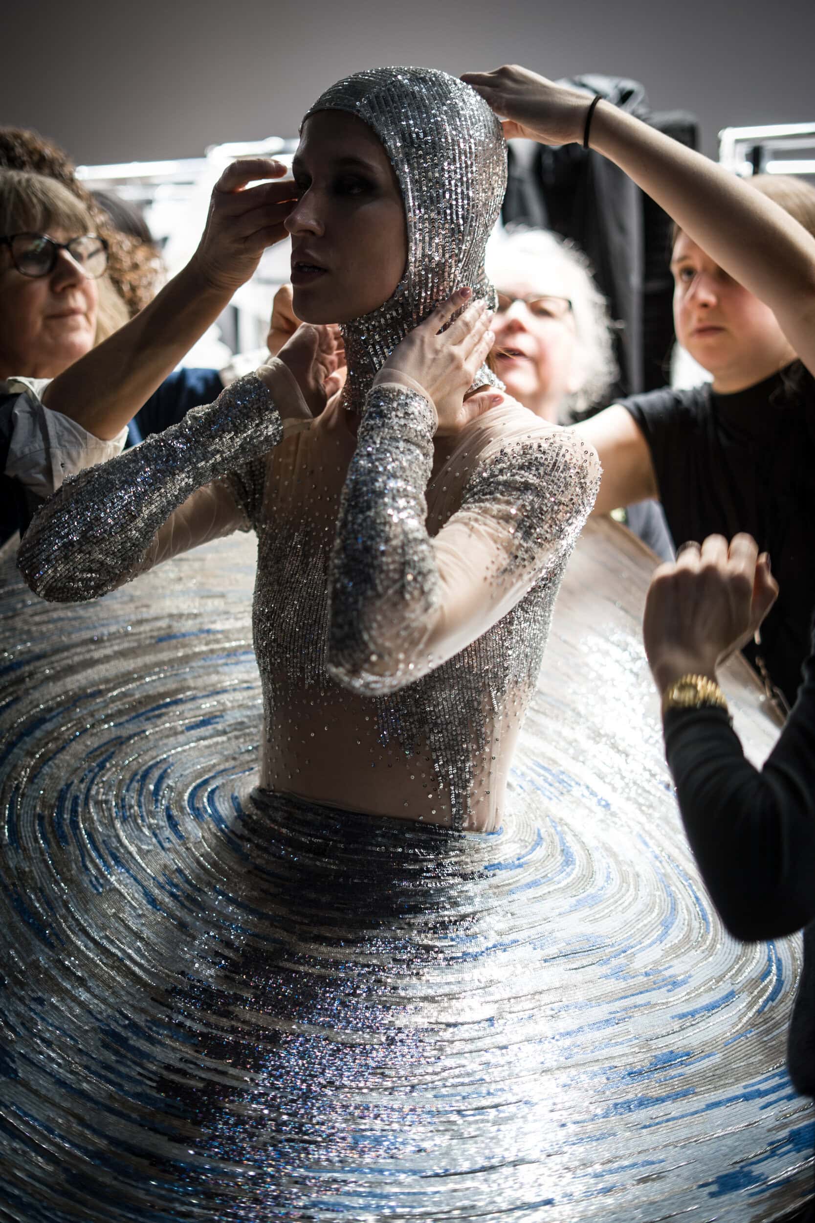 Rahul Mishra Spring 2026 Couture Fashion Show Backstage