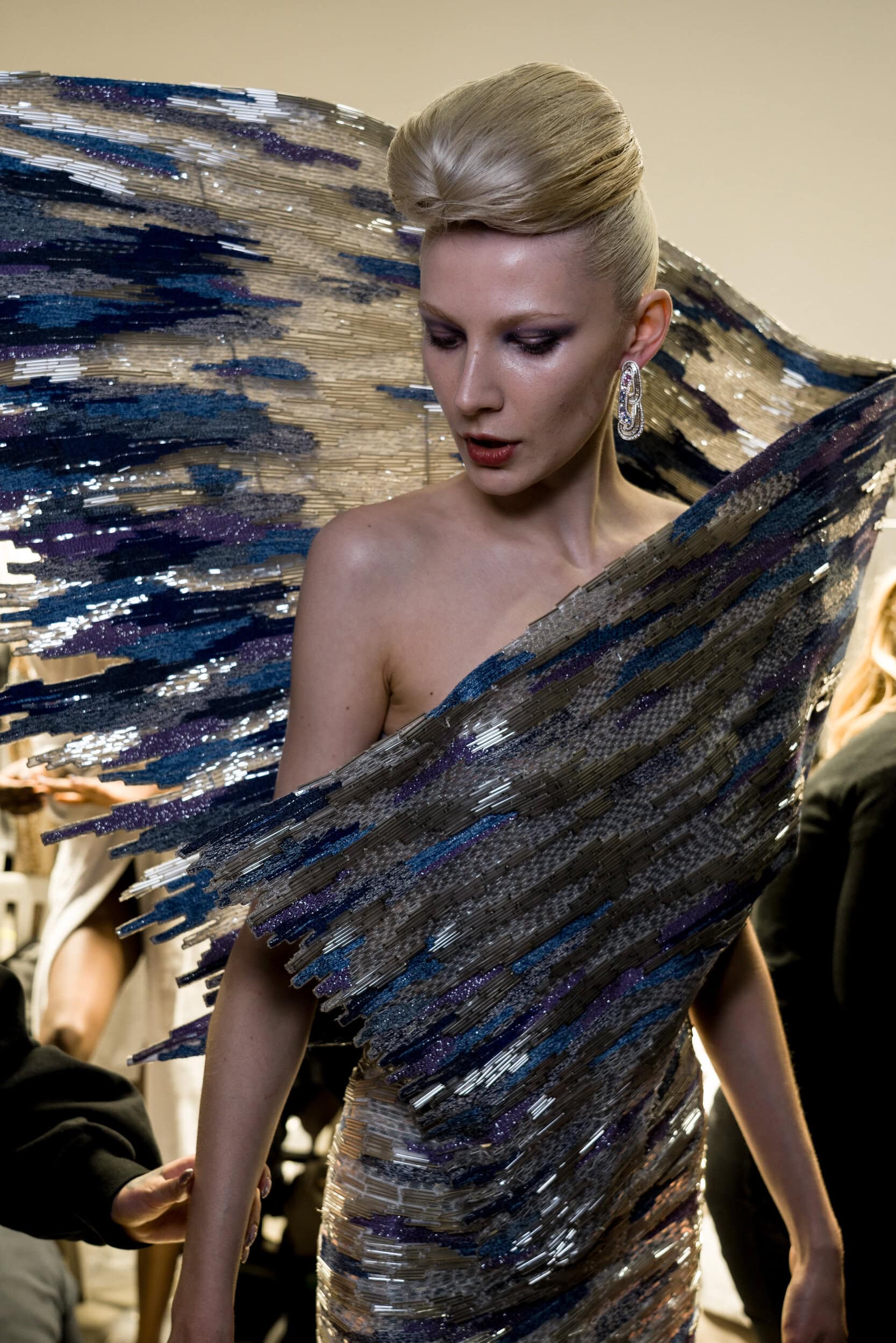 Rahul Mishra Spring 2026 Couture Fashion Show Backstage