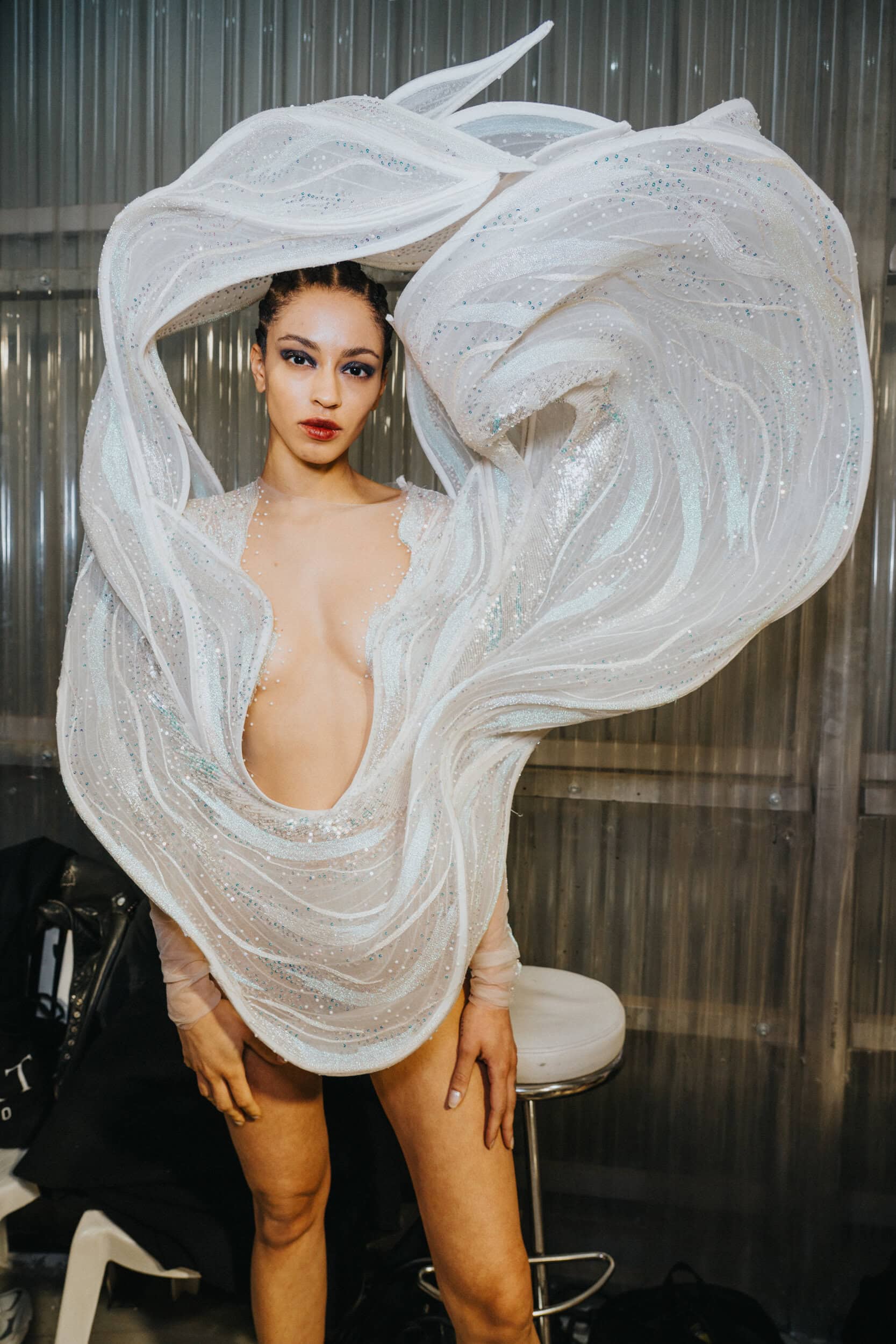 Rahul Mishra Spring 2026 Couture Fashion Show Backstage