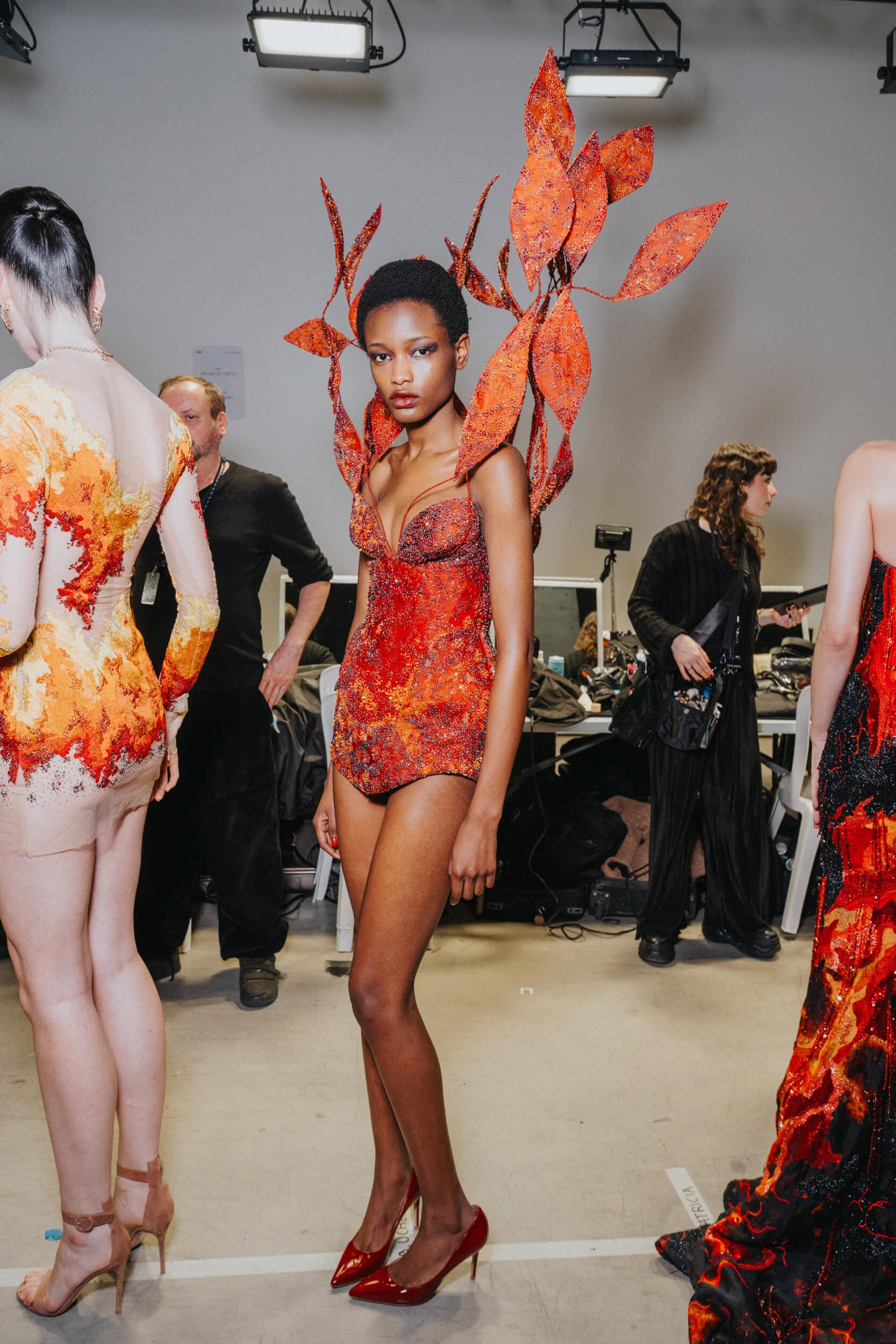 Rahul Mishra Spring 2026 Couture Fashion Show Backstage