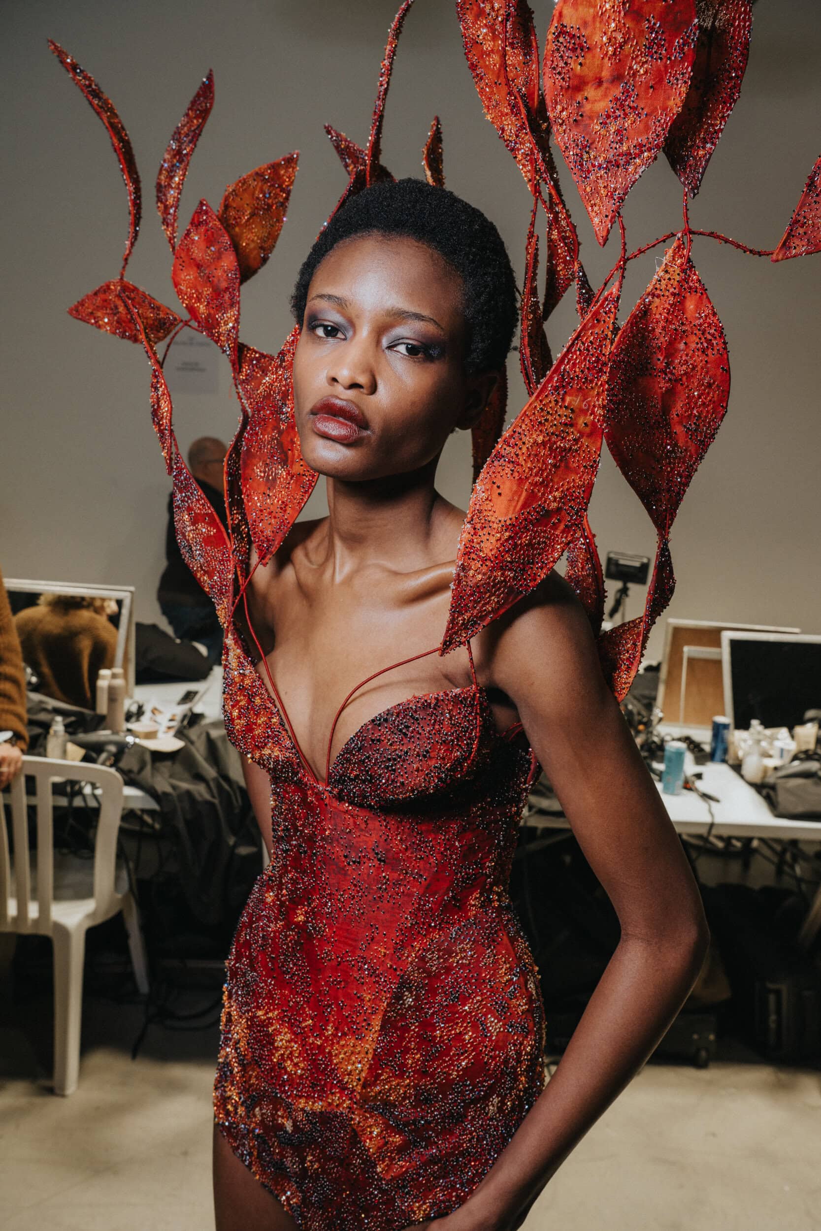 Rahul Mishra Spring 2026 Couture Fashion Show Backstage