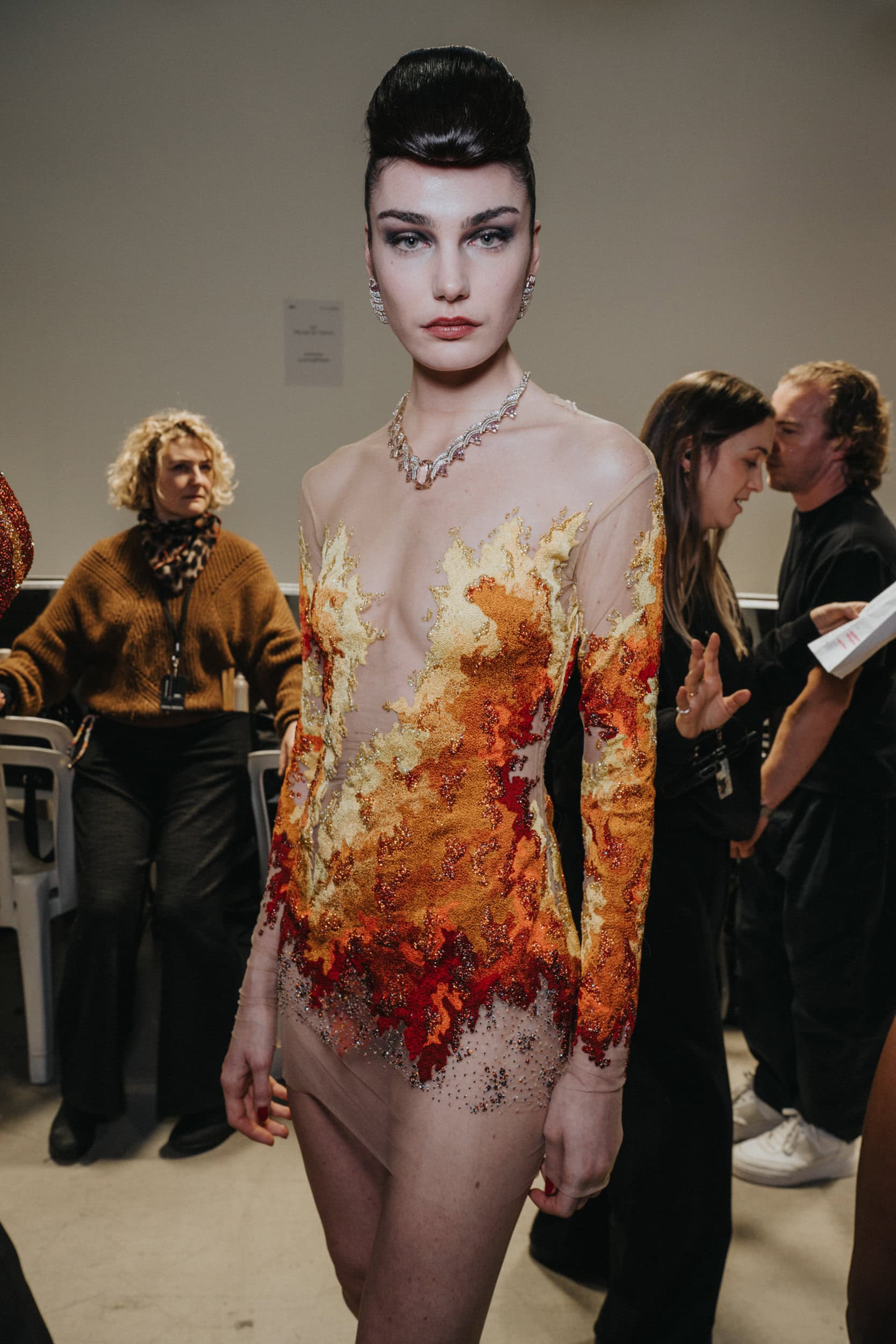 Rahul Mishra Spring 2026 Couture Fashion Show Backstage