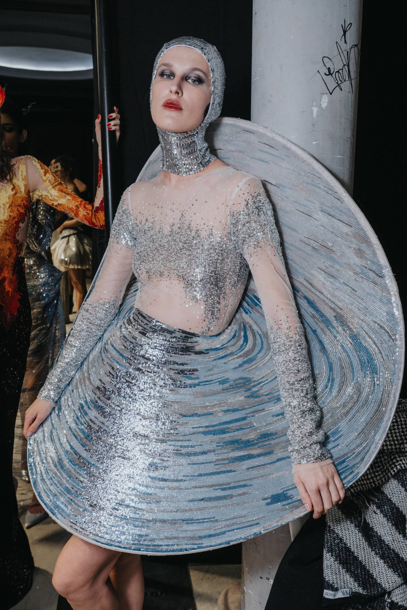 Rahul Mishra Spring 2026 Couture Fashion Show Backstage