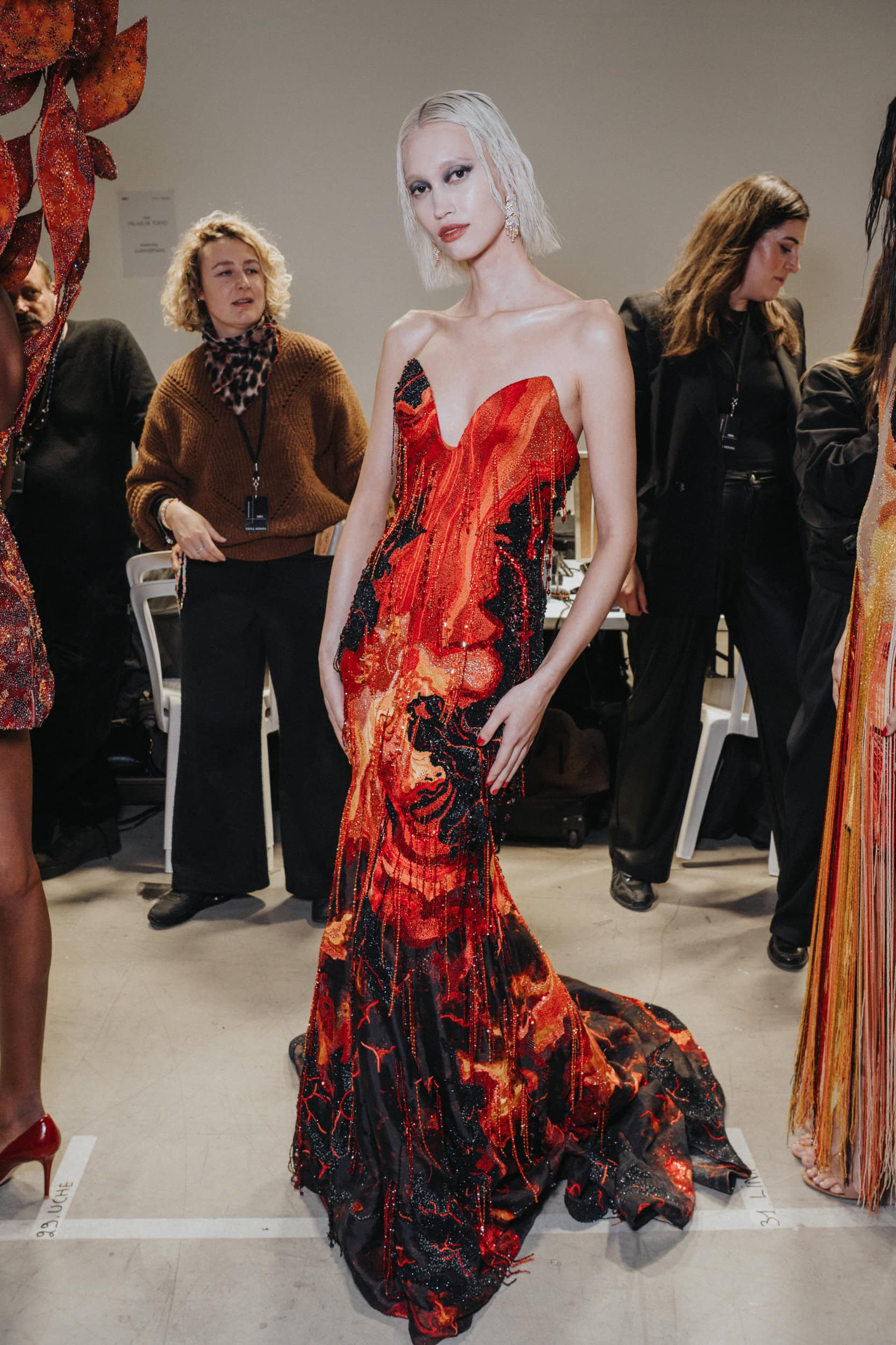 Rahul Mishra Spring 2026 Couture Fashion Show Backstage