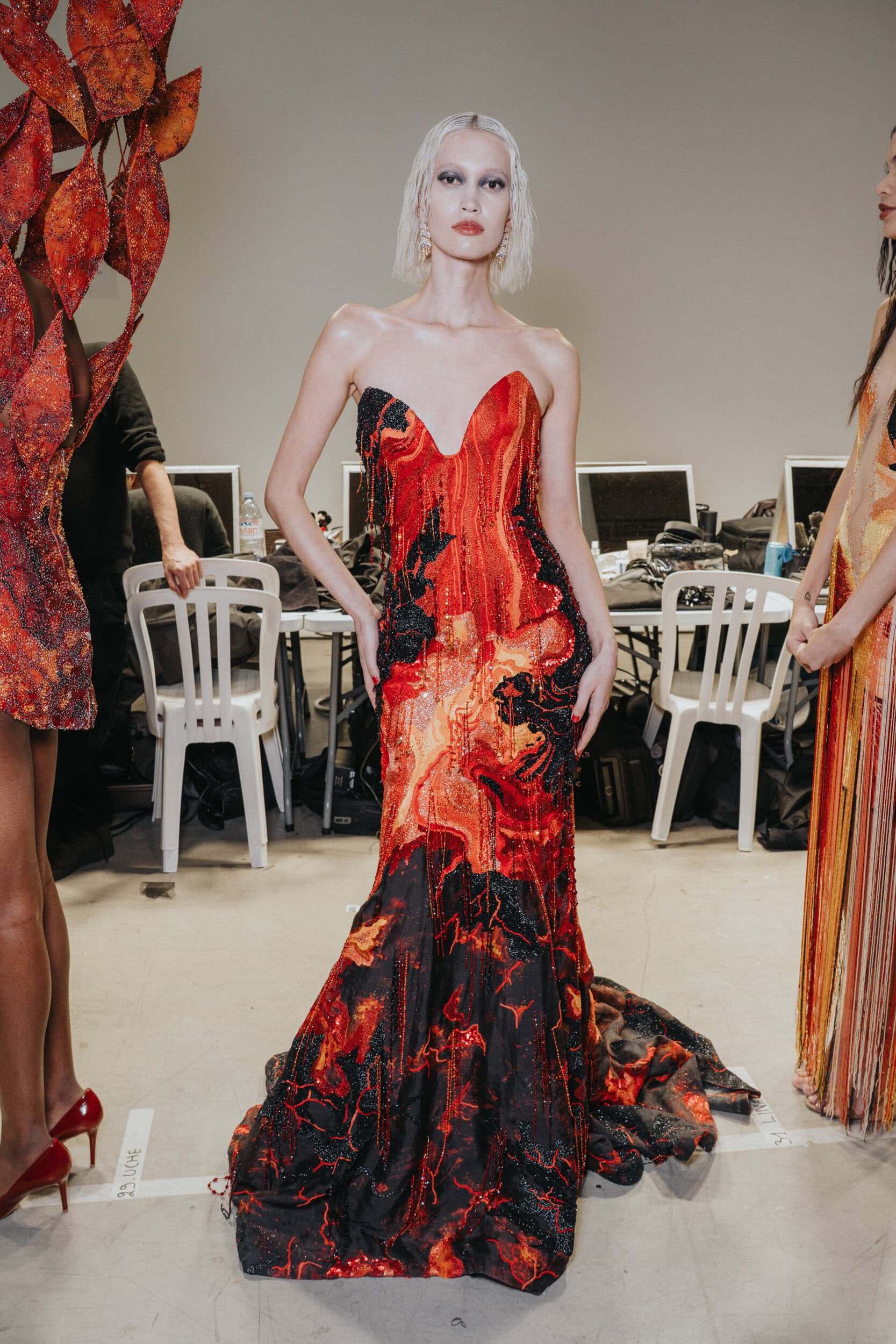 Rahul Mishra Spring 2026 Couture Fashion Show Backstage