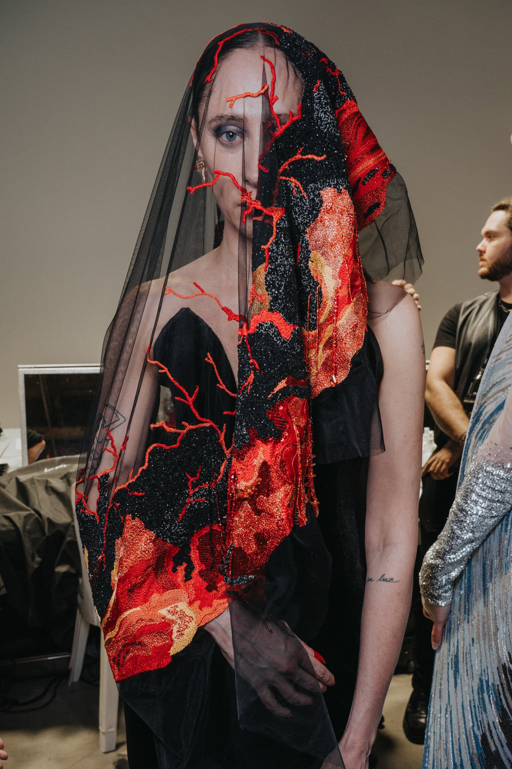 Rahul Mishra Spring 2026 Couture Fashion Show Backstage