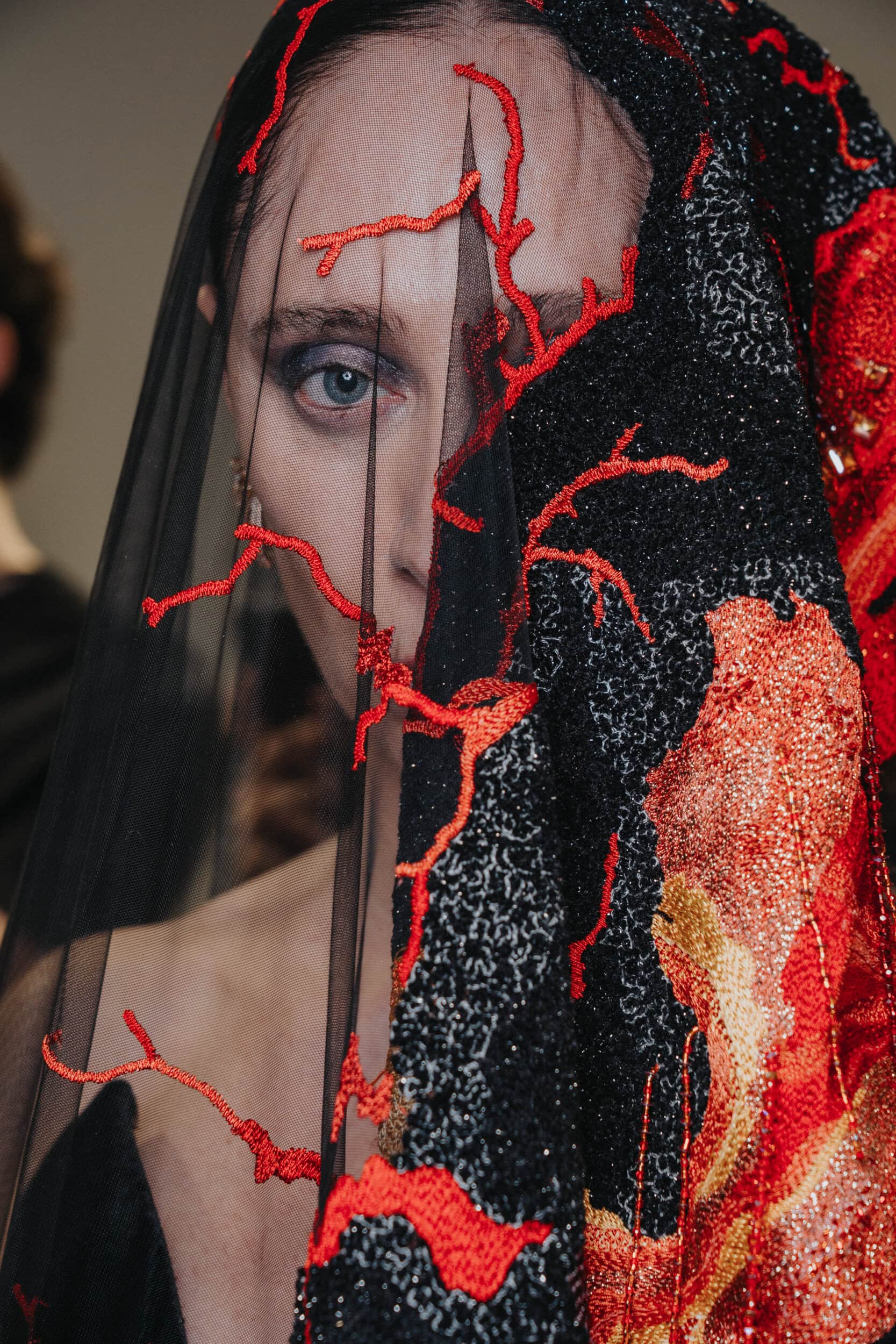 Rahul Mishra Spring 2026 Couture Fashion Show Backstage