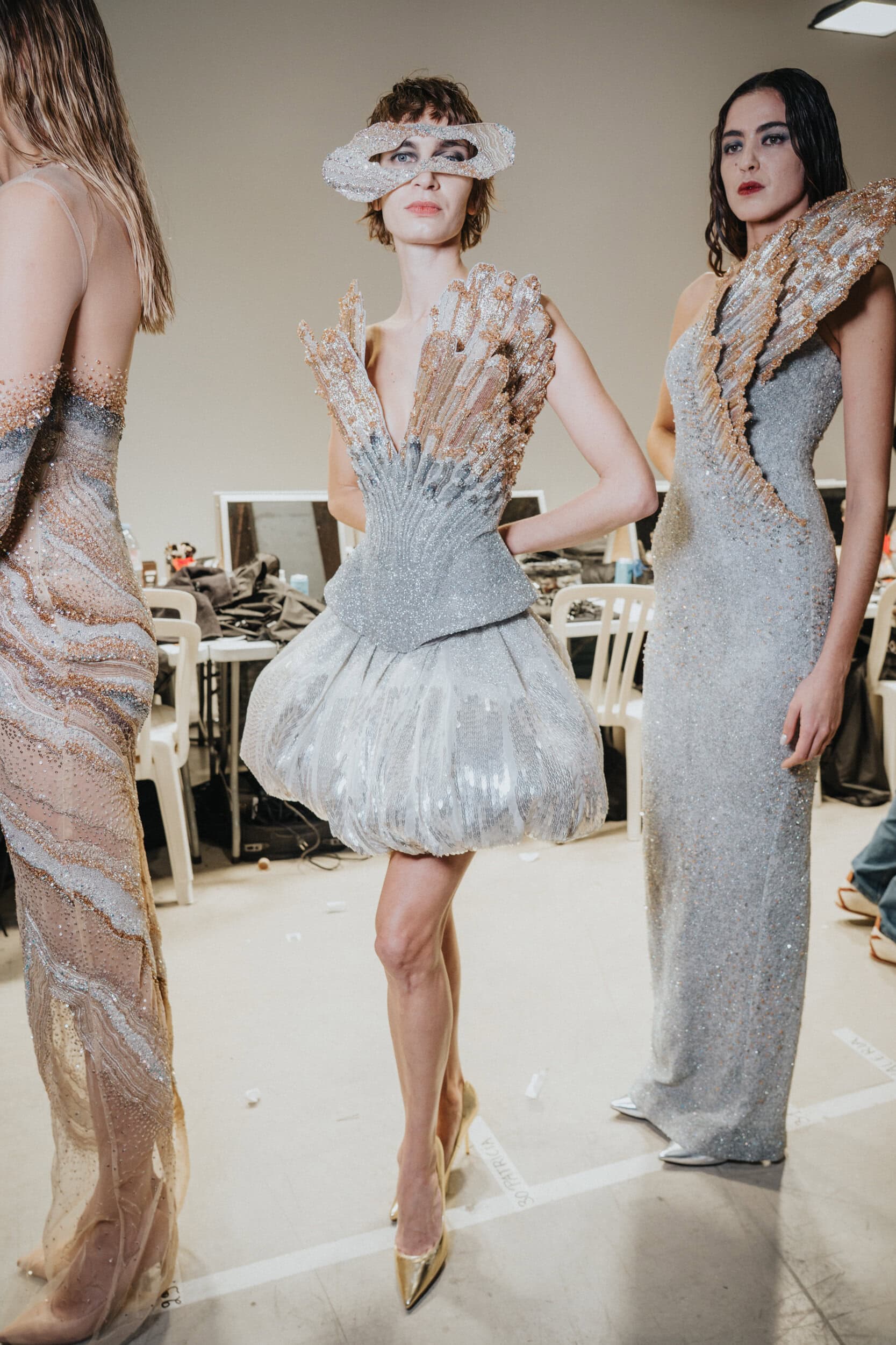 Rahul Mishra Spring 2026 Couture Fashion Show Backstage