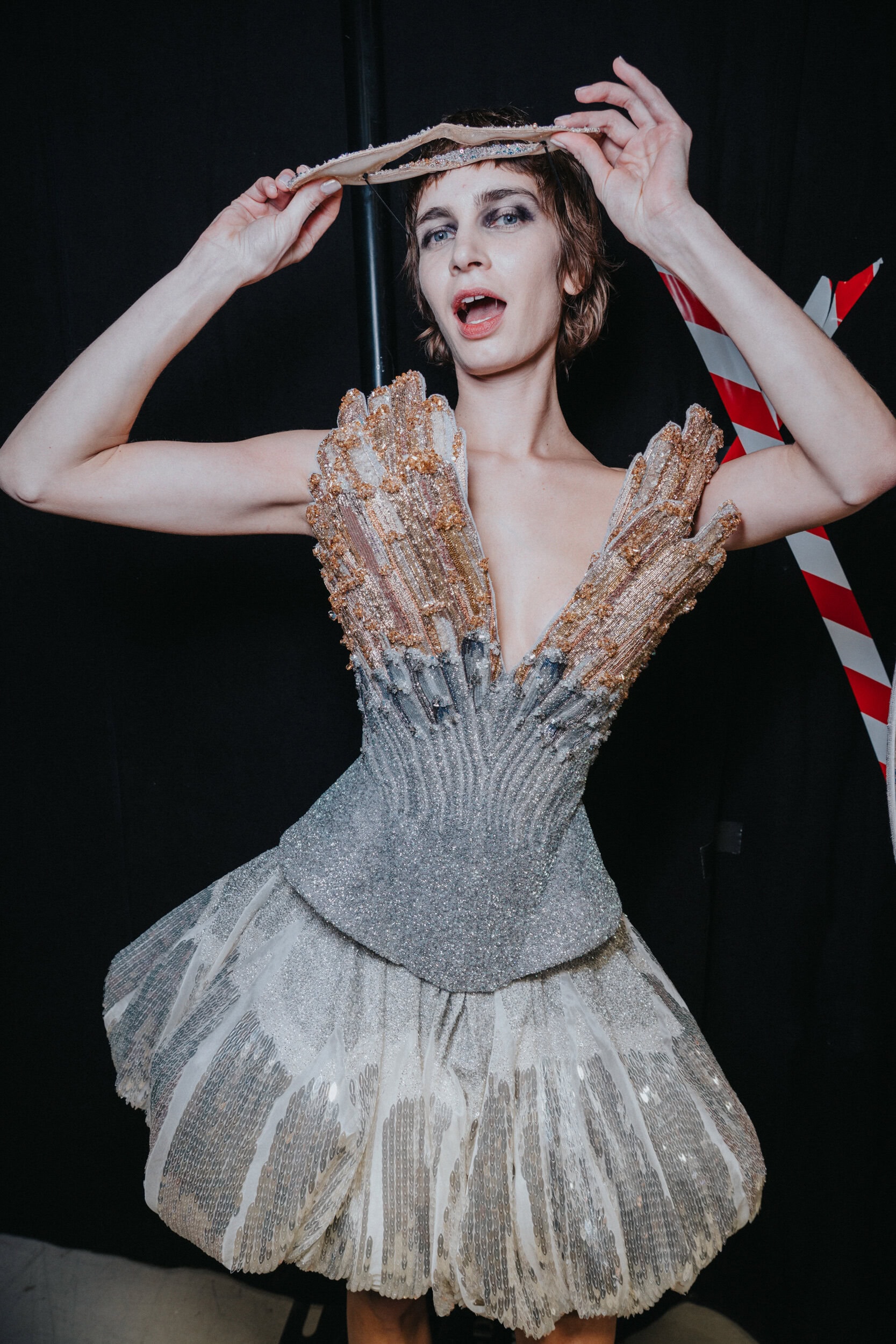 Rahul Mishra Spring 2026 Couture Fashion Show Backstage