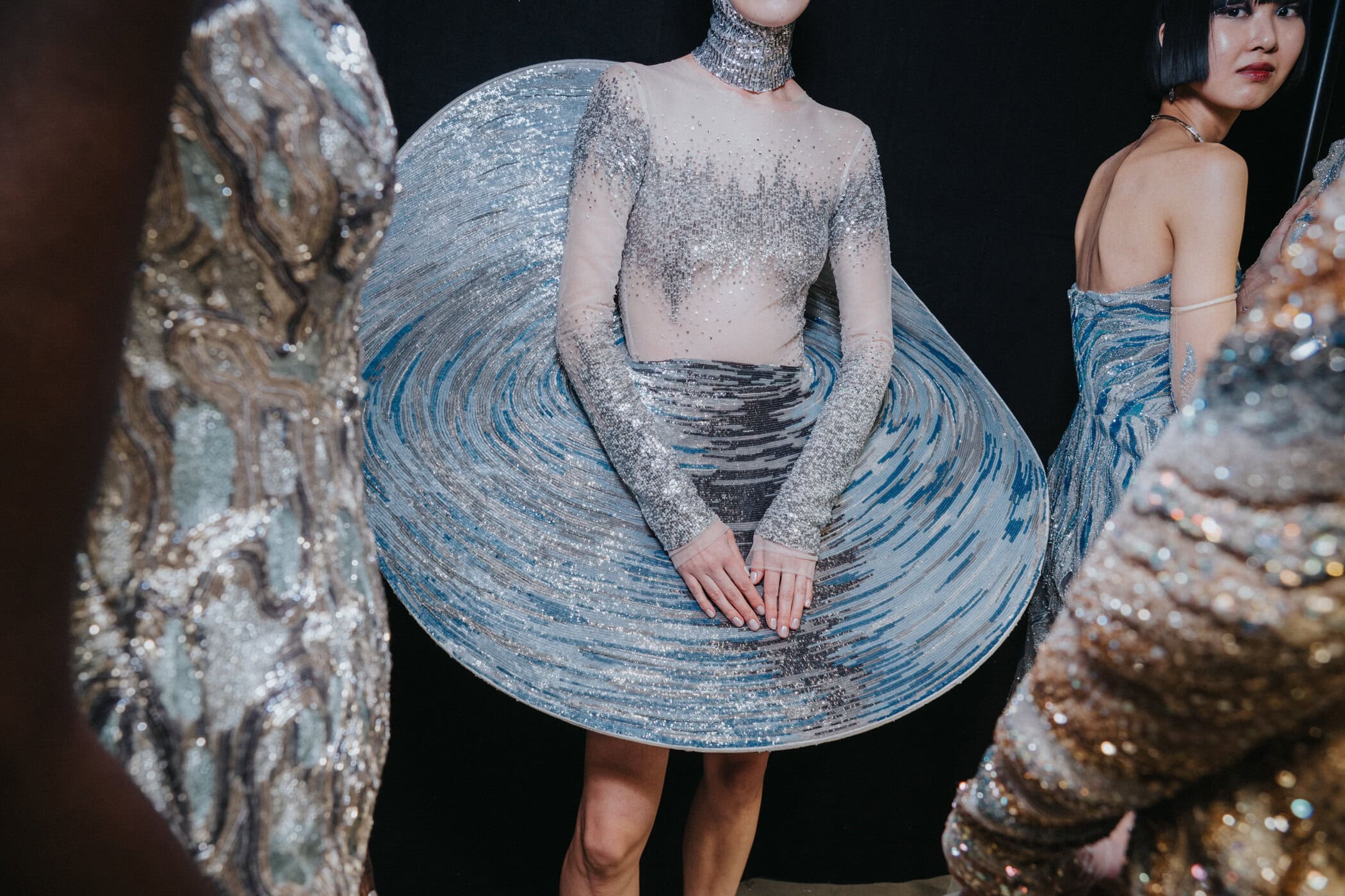 Rahul Mishra Spring 2026 Couture Fashion Show Backstage