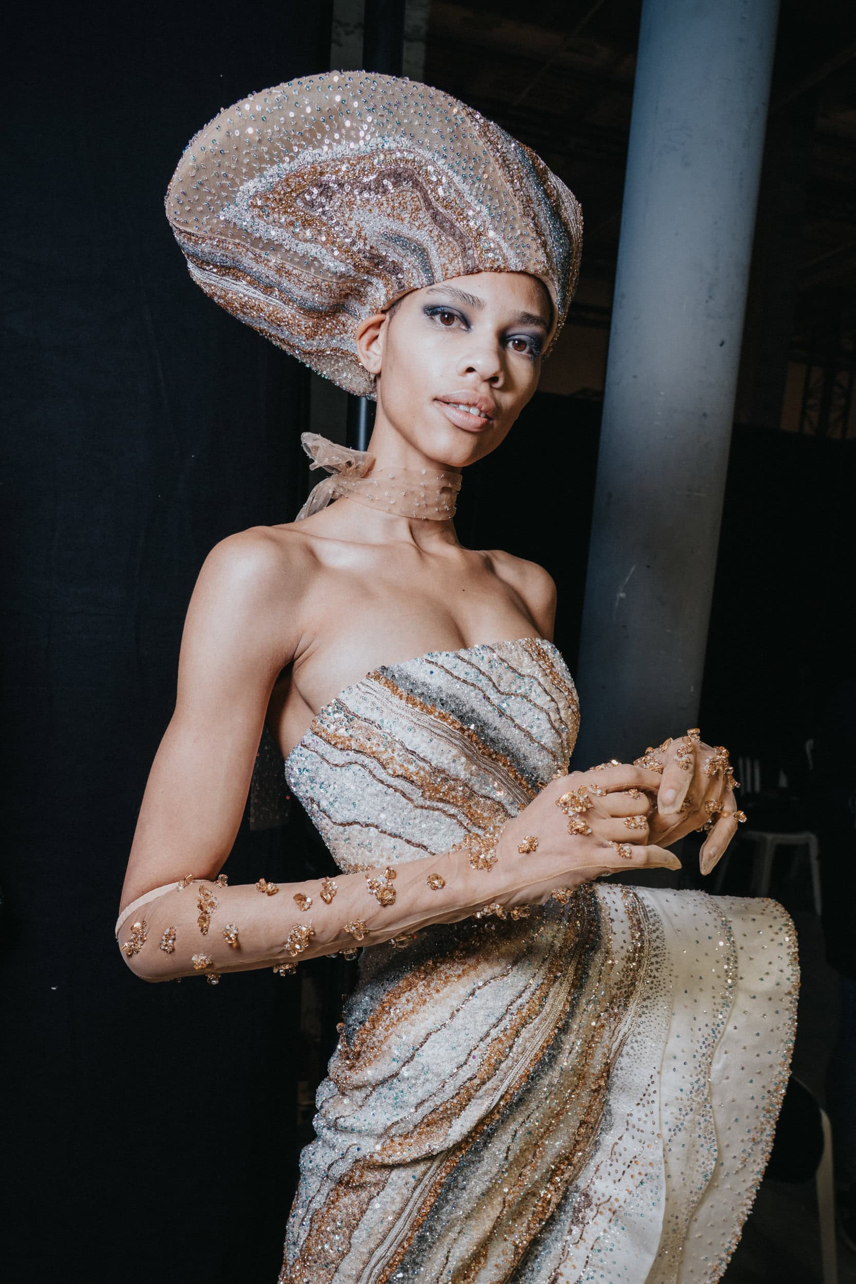 Rahul Mishra Spring 2026 Couture Fashion Show Backstage