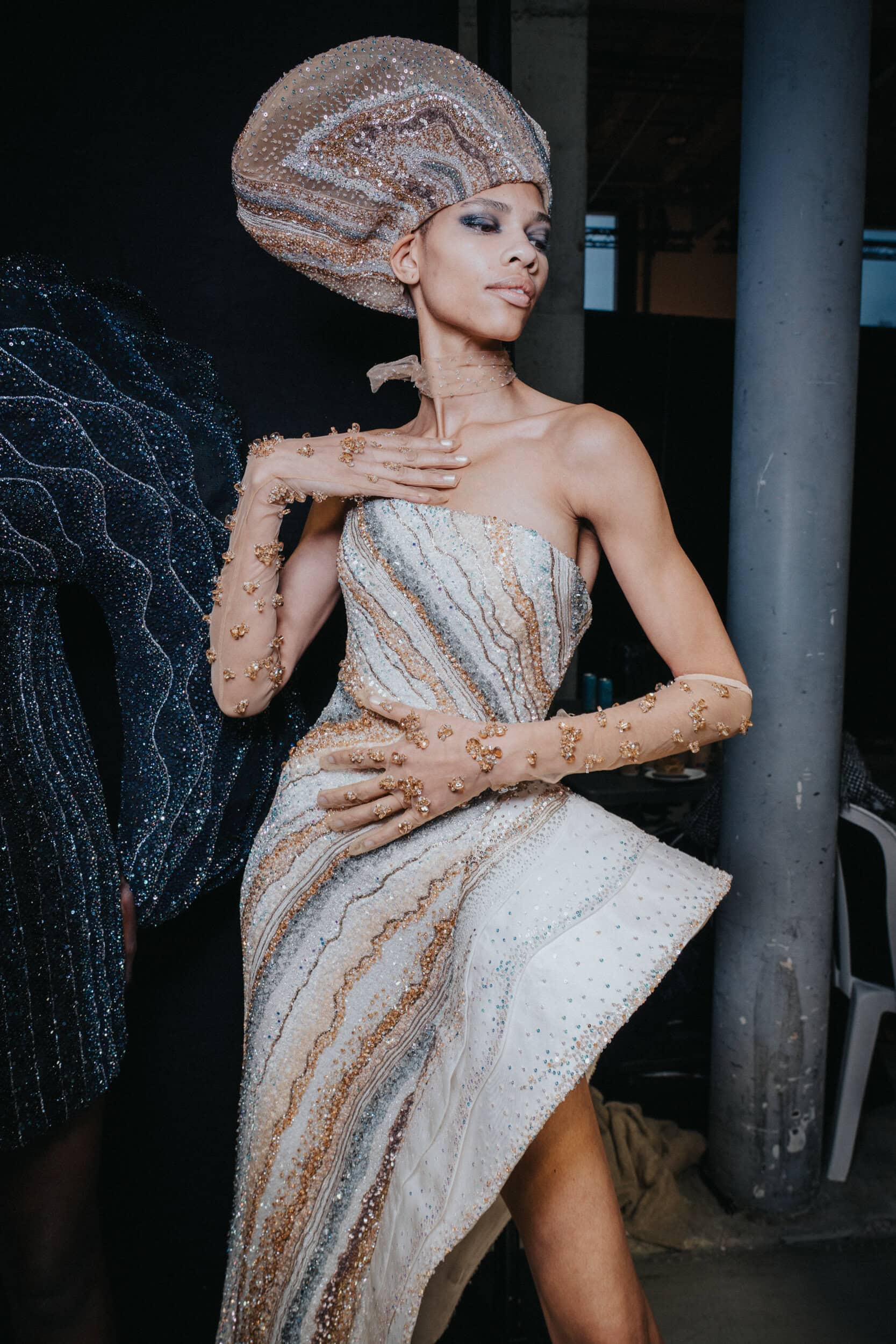 Rahul Mishra Spring 2026 Couture Fashion Show Backstage