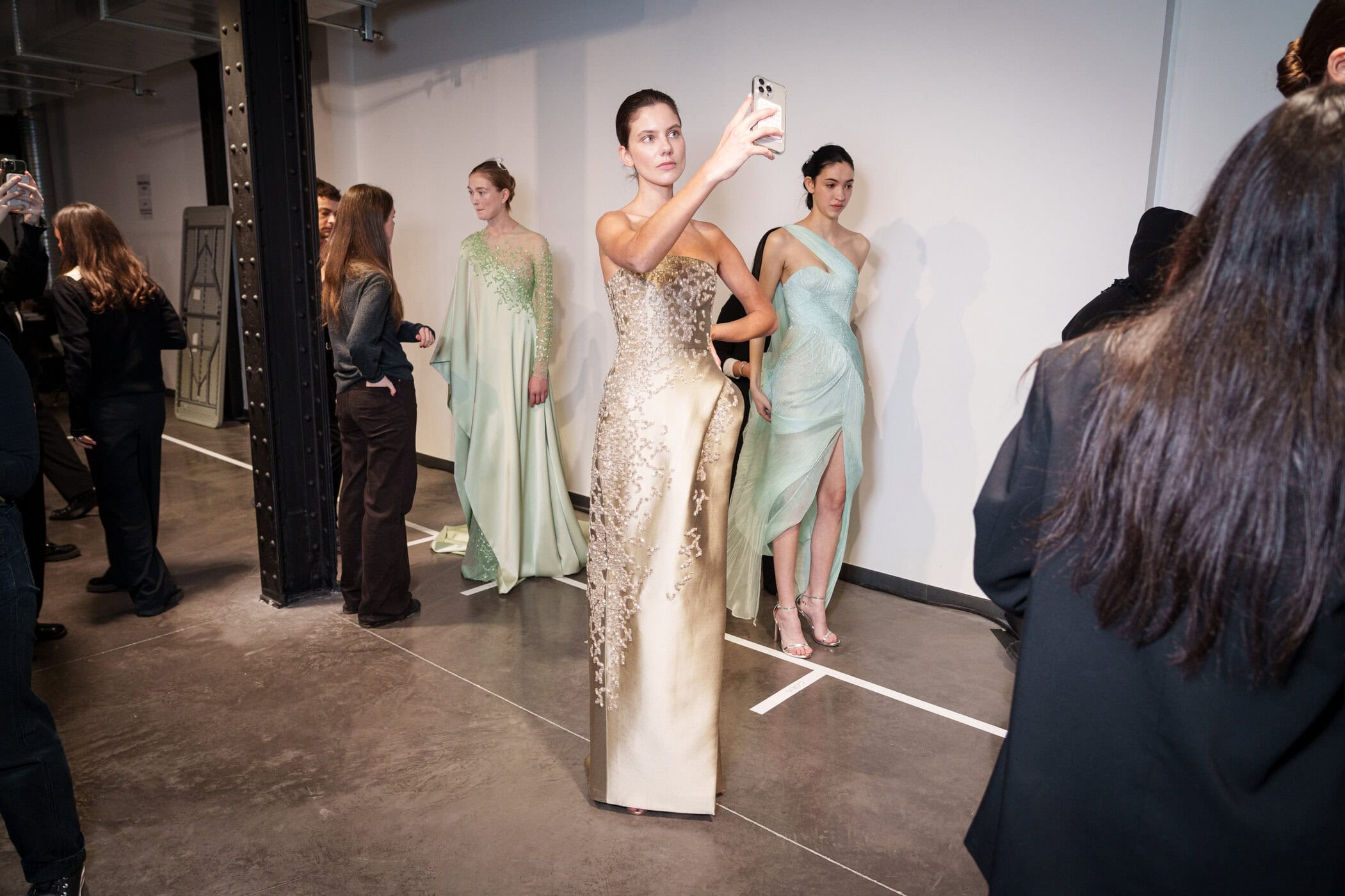 Rami Al Ali Spring 2026 Couture Fashion Show Backstage