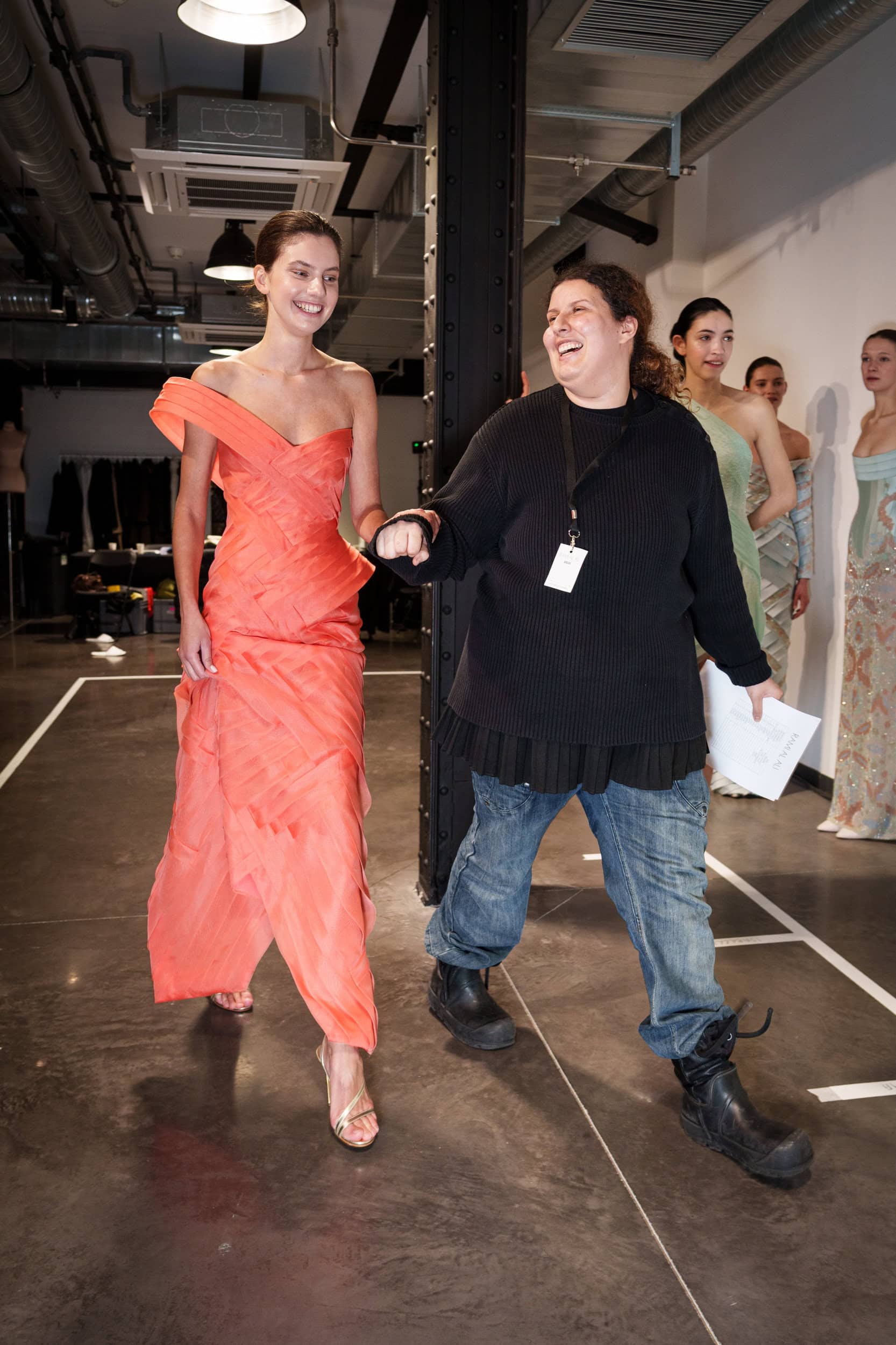 Rami Al Ali Spring 2026 Couture Fashion Show Backstage