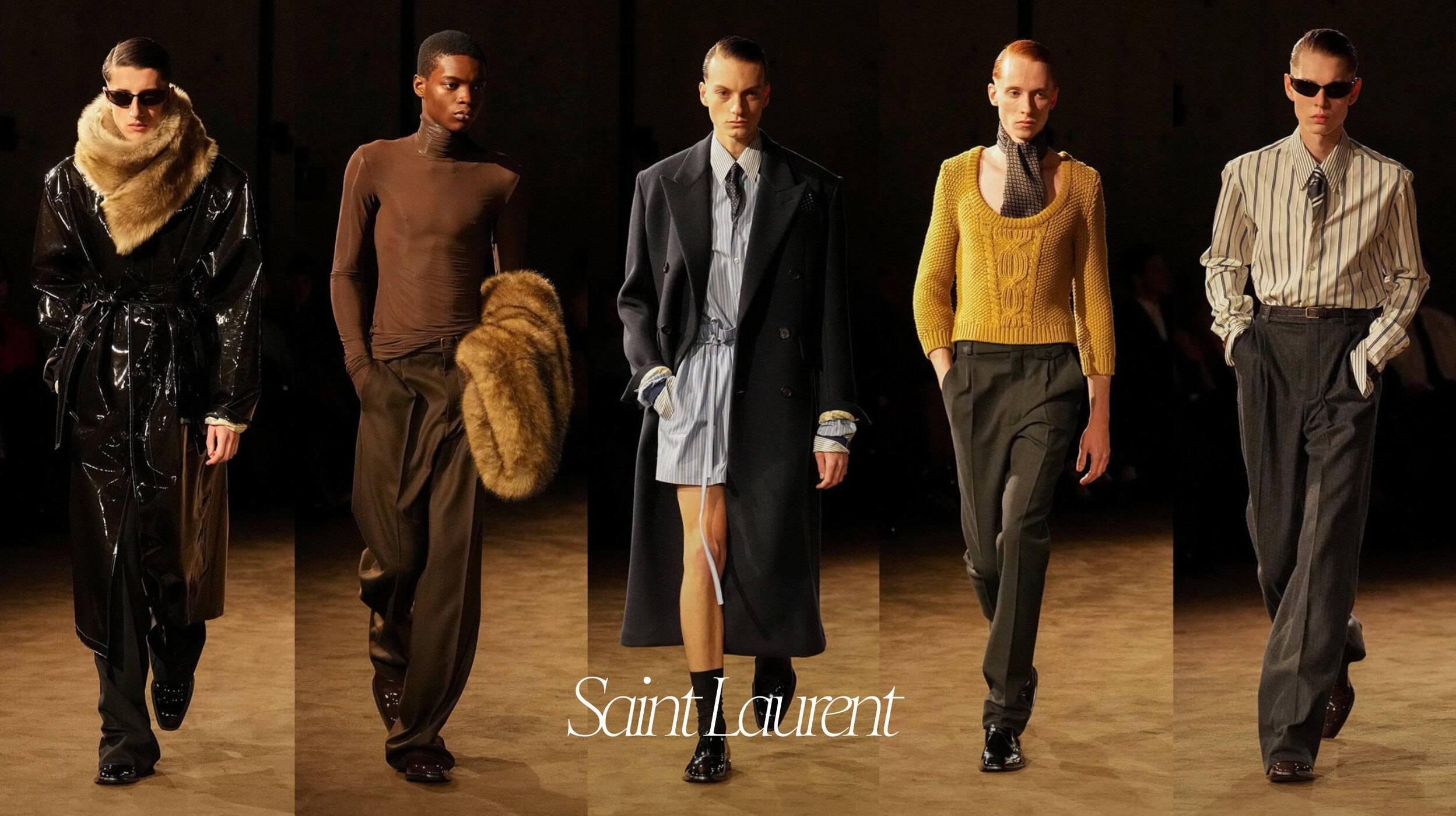 Saint Laurent Fall 2026 Men’s Fashion Show