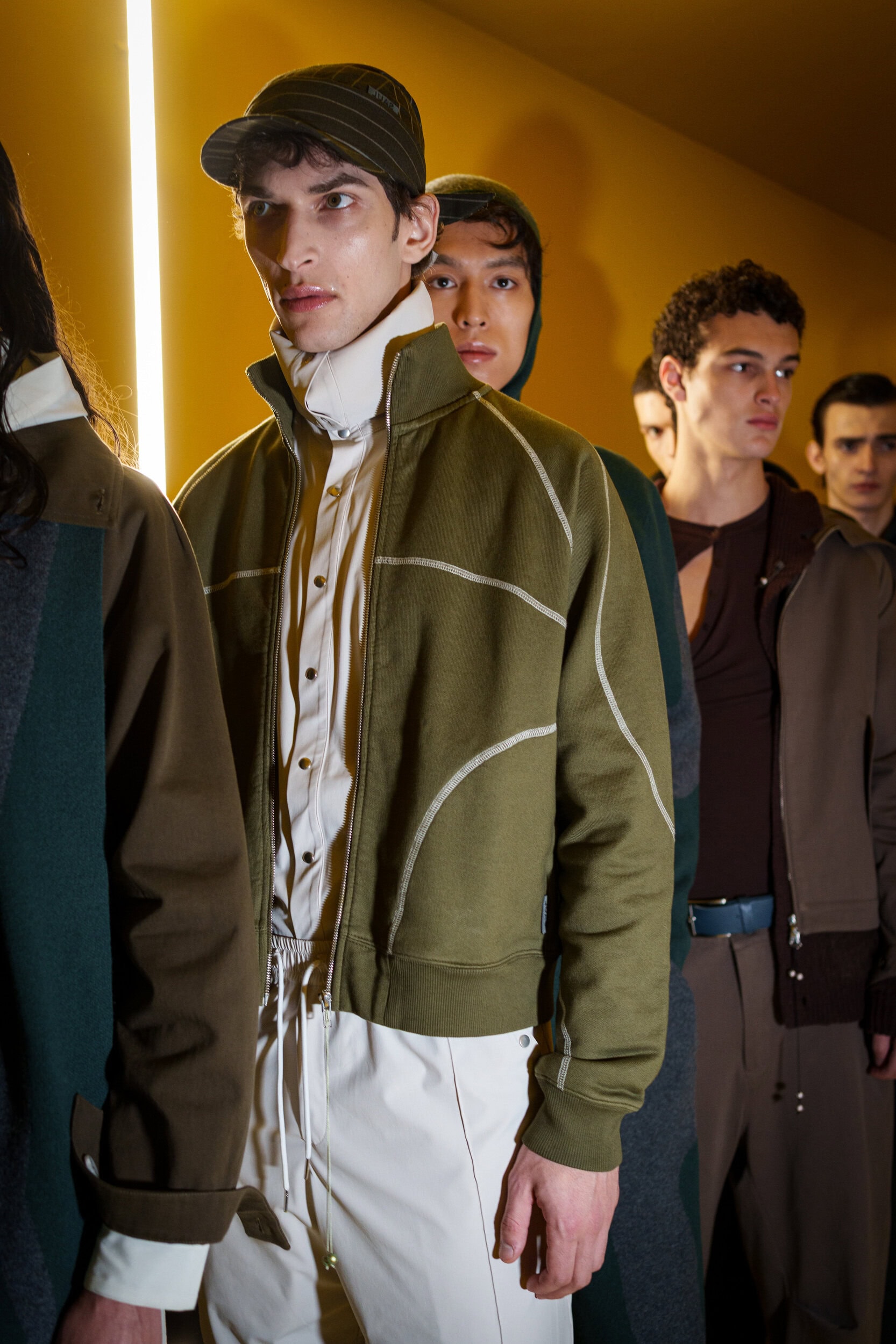 Saul Nash Fall 2026 Men’s Fashion Show Backstage