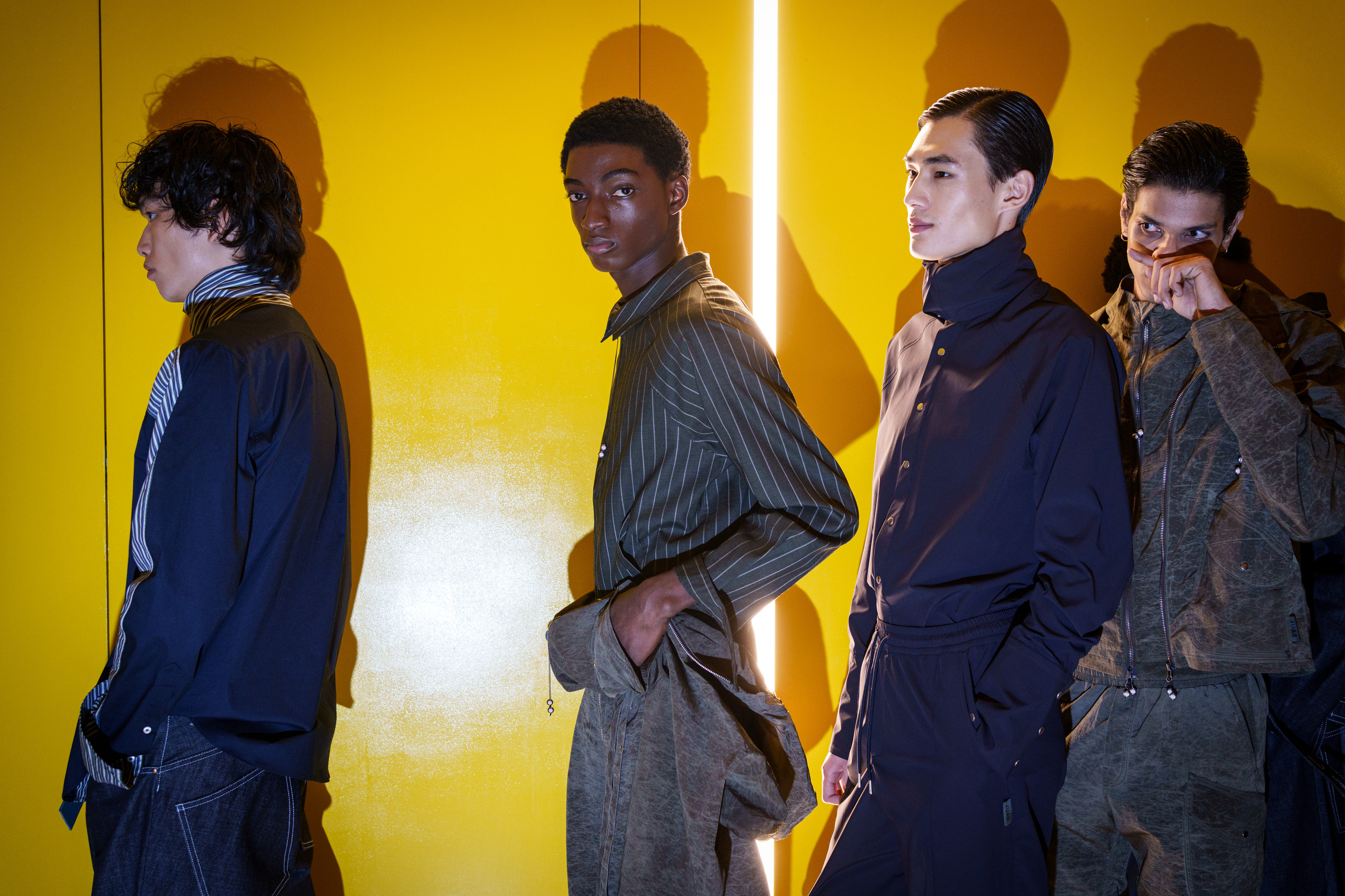 Saul Nash Fall 2026 Men’s Fashion Show Backstage