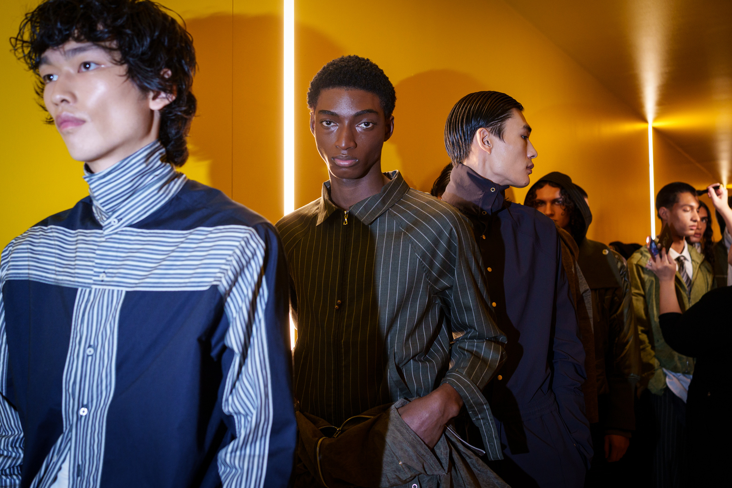 Saul Nash Fall 2026 Men’s Fashion Show Backstage