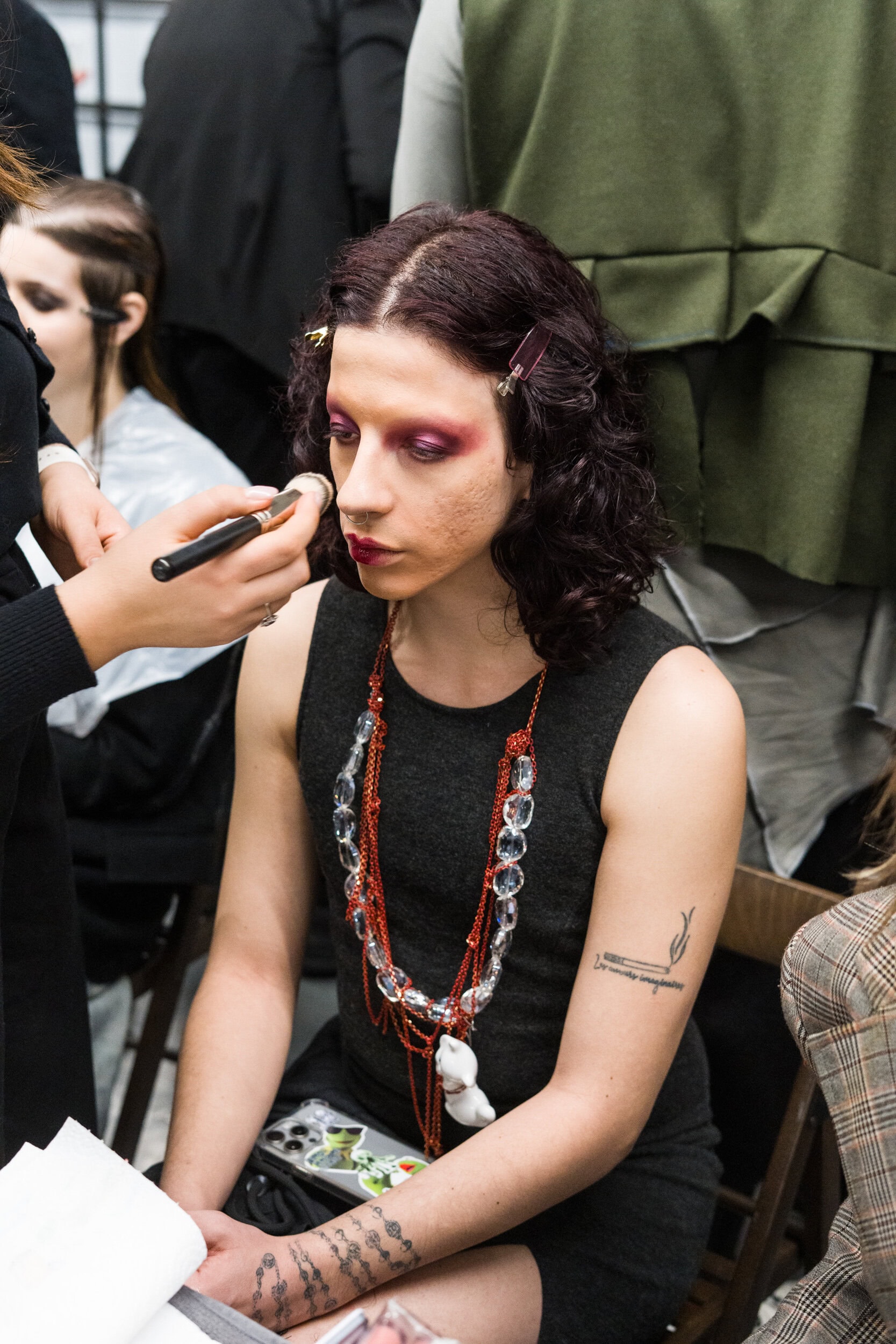 Simon Cracker Fall 2026 Men’s Fashion Show Backstage