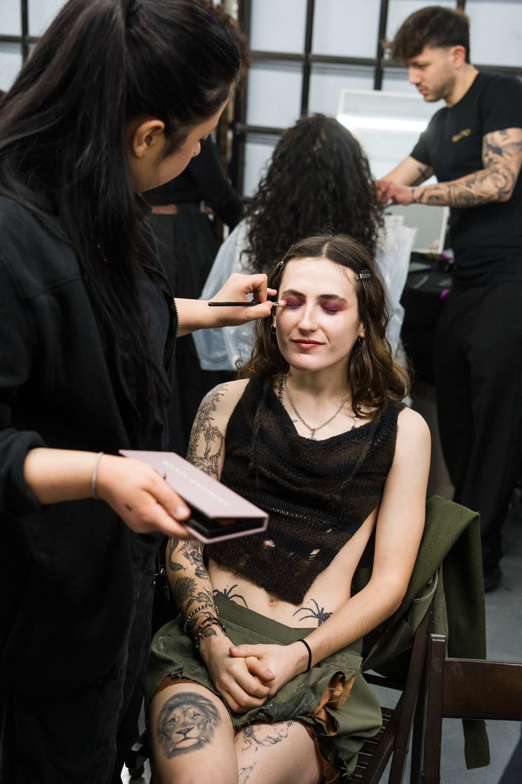 Simon Cracker Fall 2026 Men’s Fashion Show Backstage