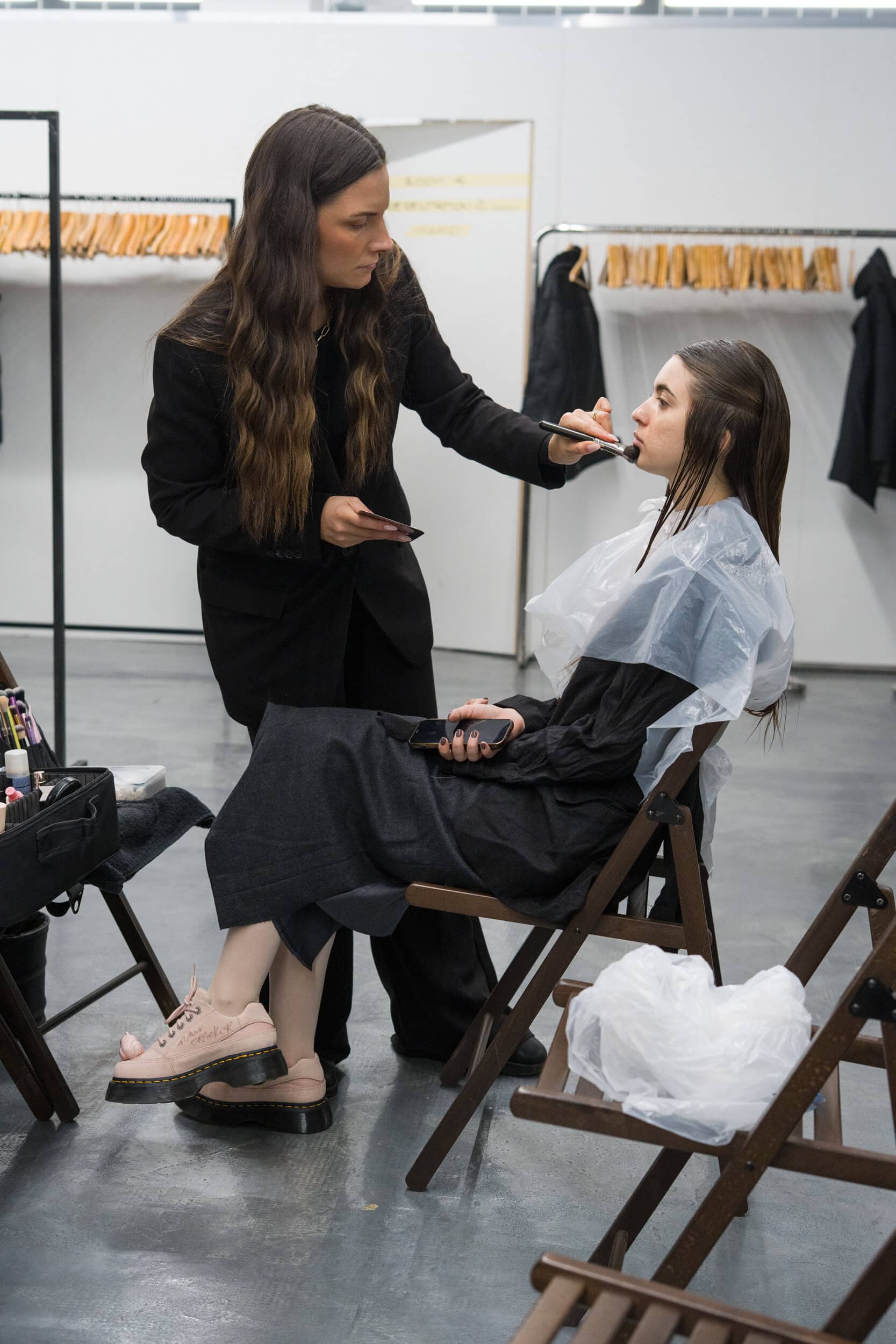 Simon Cracker Fall 2026 Men’s Fashion Show Backstage