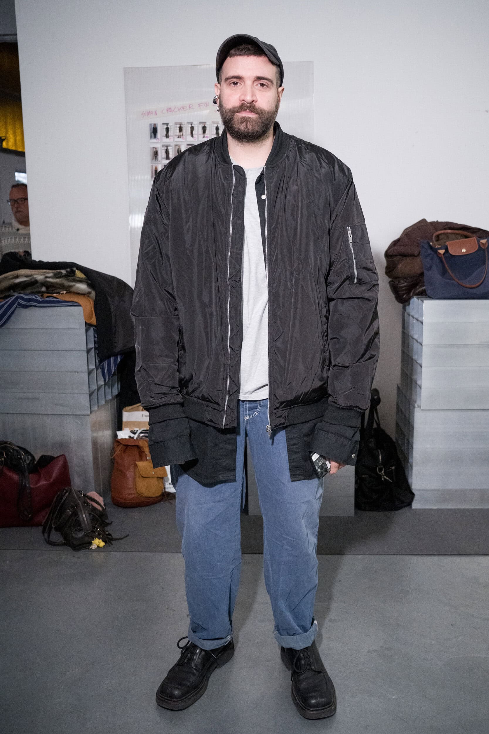 Simon Cracker Fall 2026 Men’s Fashion Show Backstage