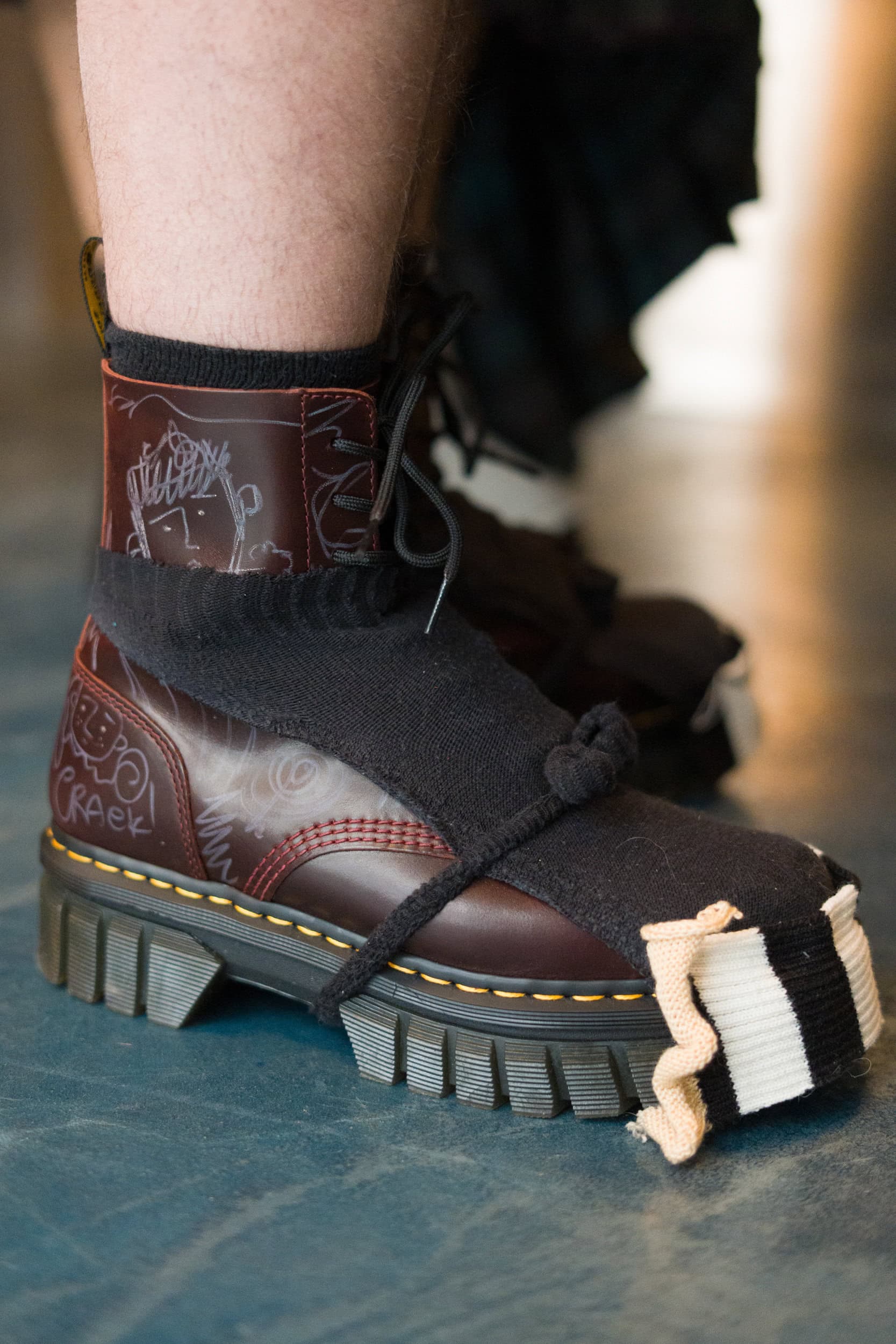 Simon Cracker Fall 2026 Men’s Fashion Show Backstage