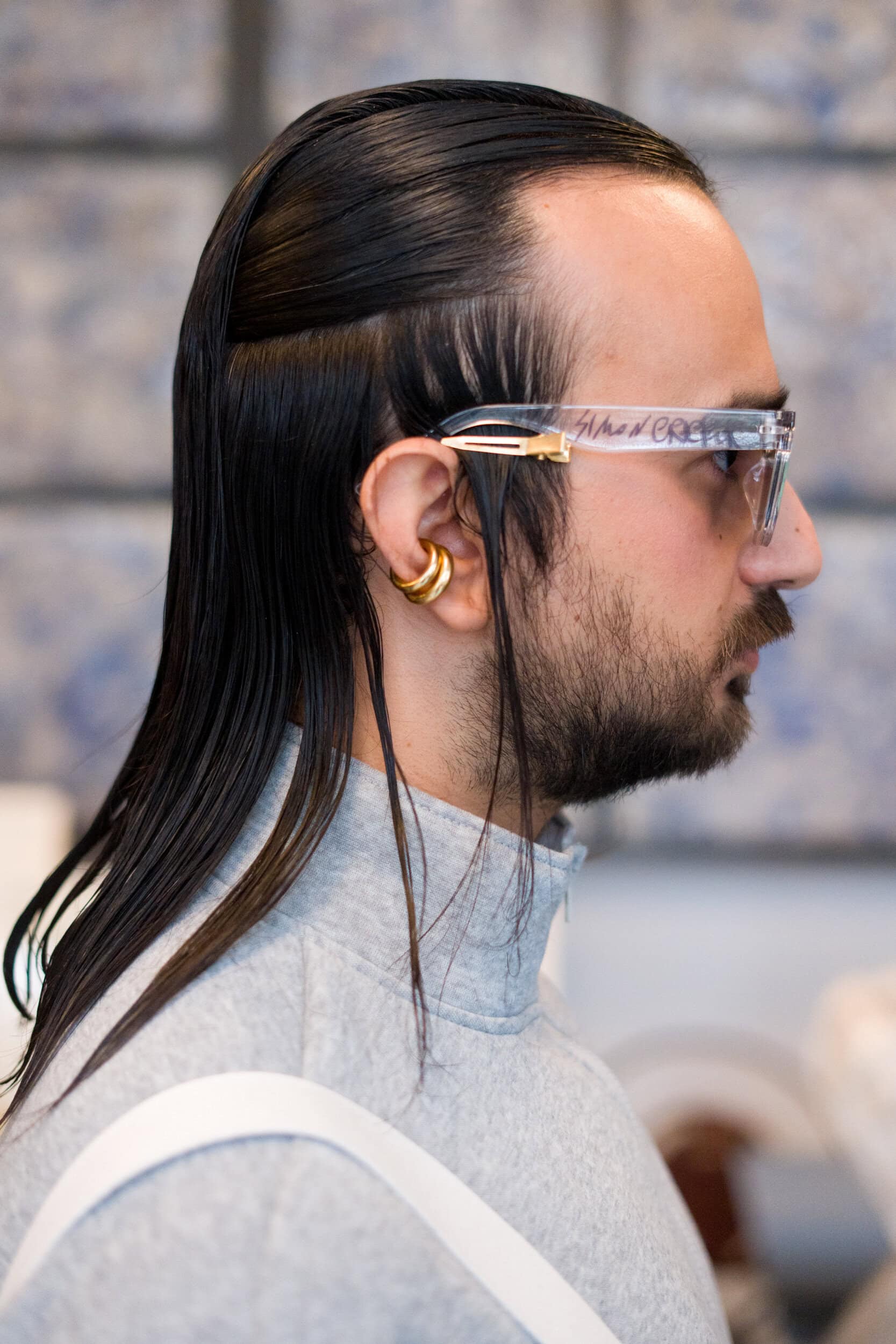 Simon Cracker Fall 2026 Men’s Fashion Show Backstage