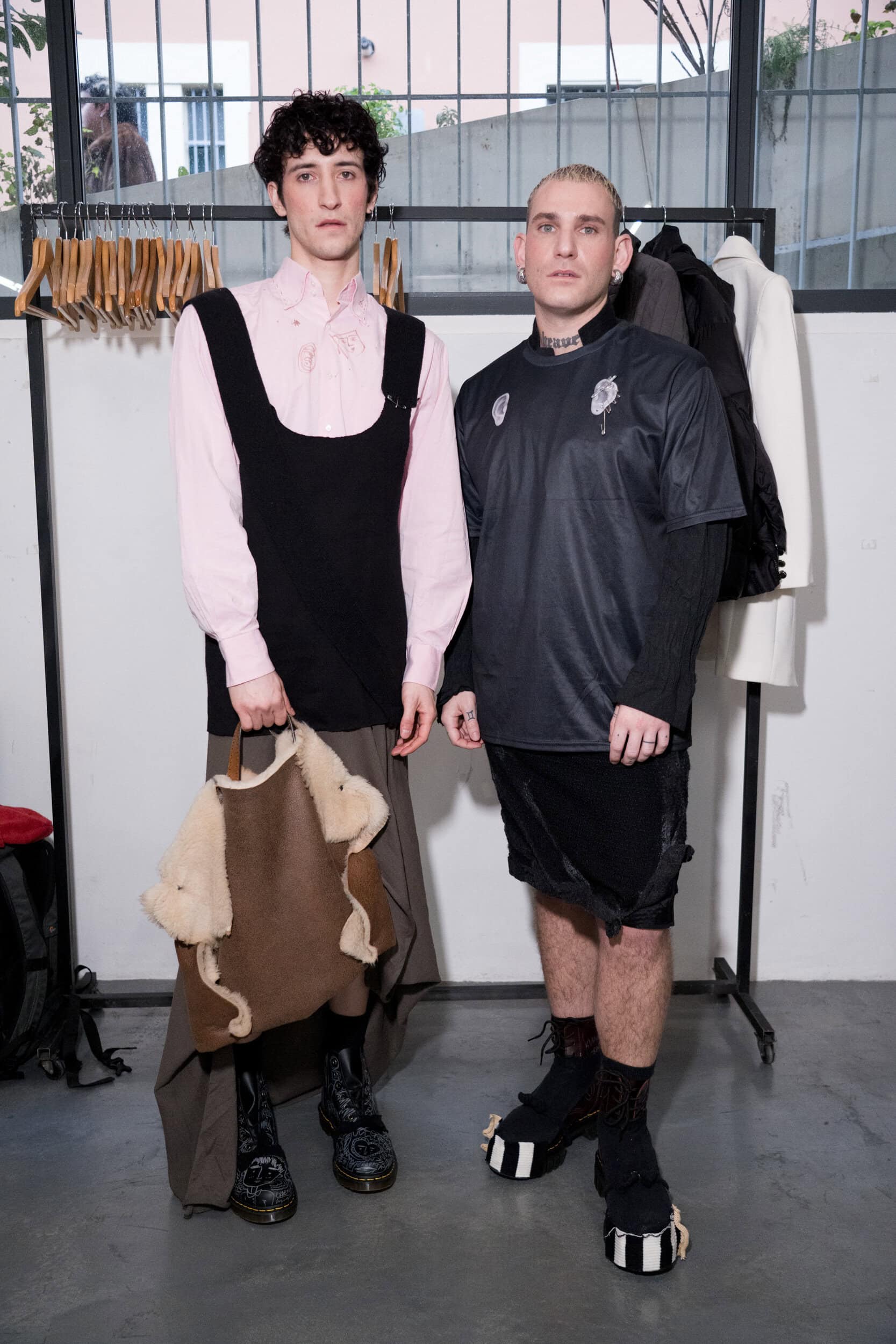 Simon Cracker Fall 2026 Men’s Fashion Show Backstage