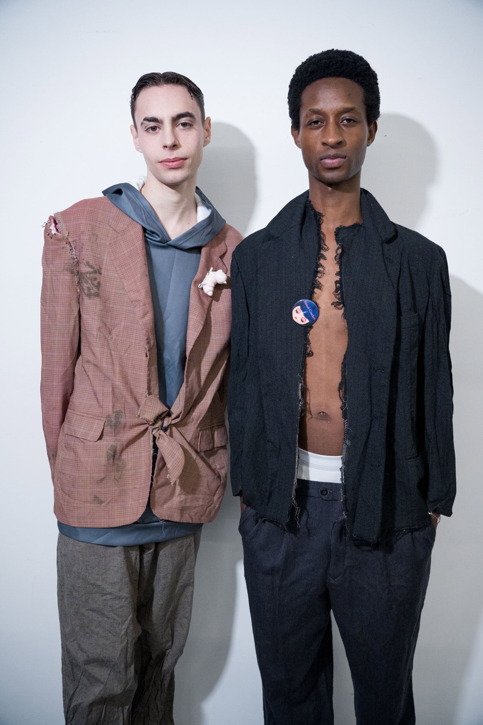 Simon Cracker Fall 2026 Men’s Fashion Show Backstage