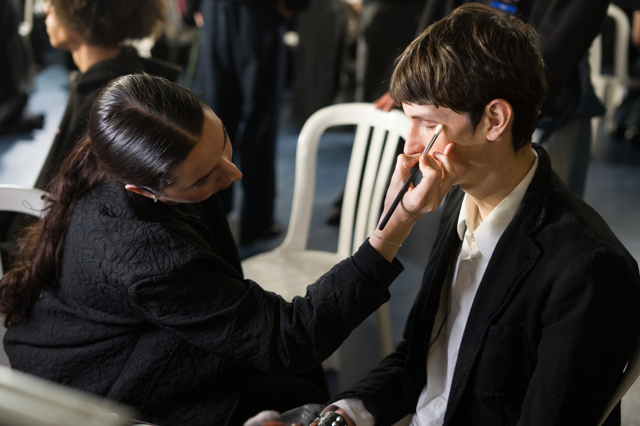 Songzio Fall 2026 Men’s Fashion Show Backstage
