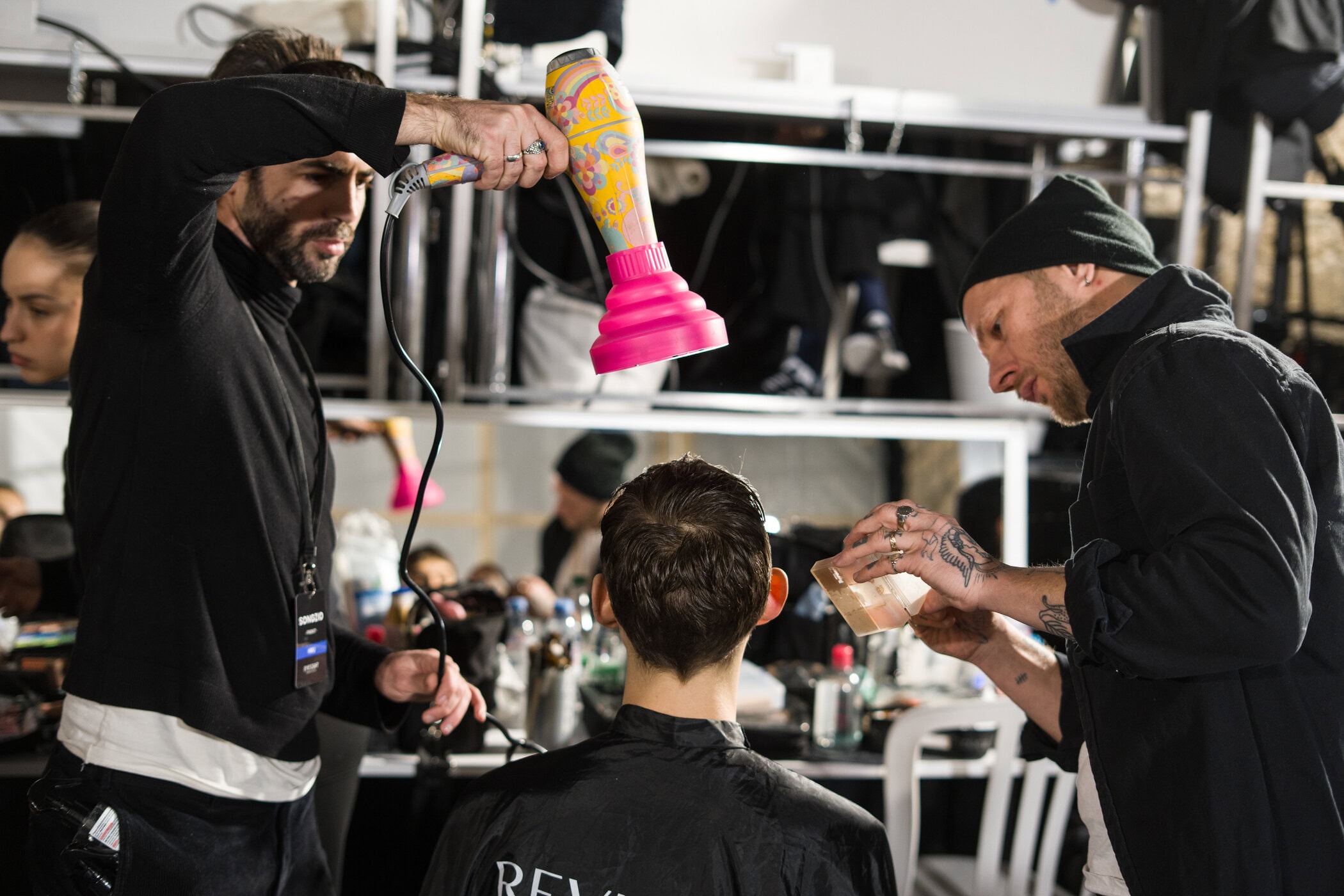 Songzio Fall 2026 Men’s Fashion Show Backstage