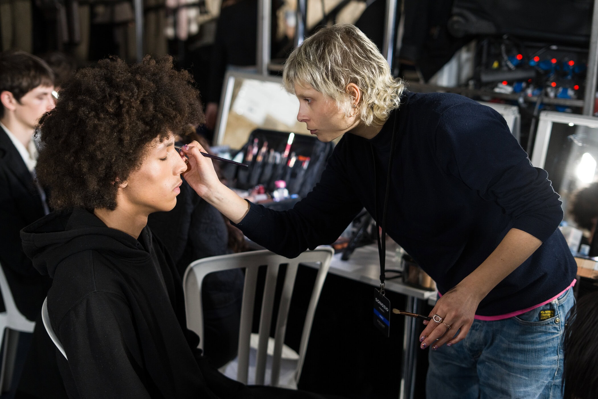 Songzio Fall 2026 Men’s Fashion Show Backstage