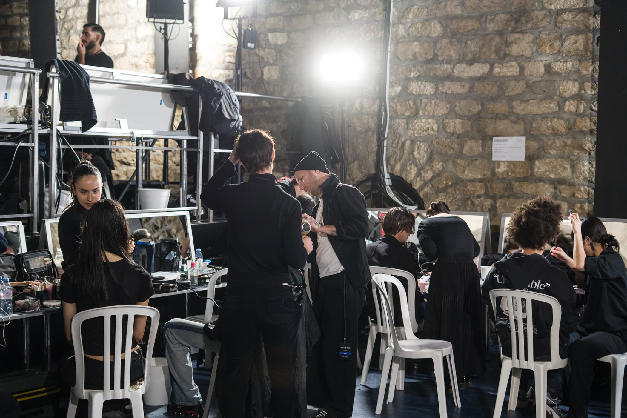 Songzio Fall 2026 Men’s Fashion Show Backstage