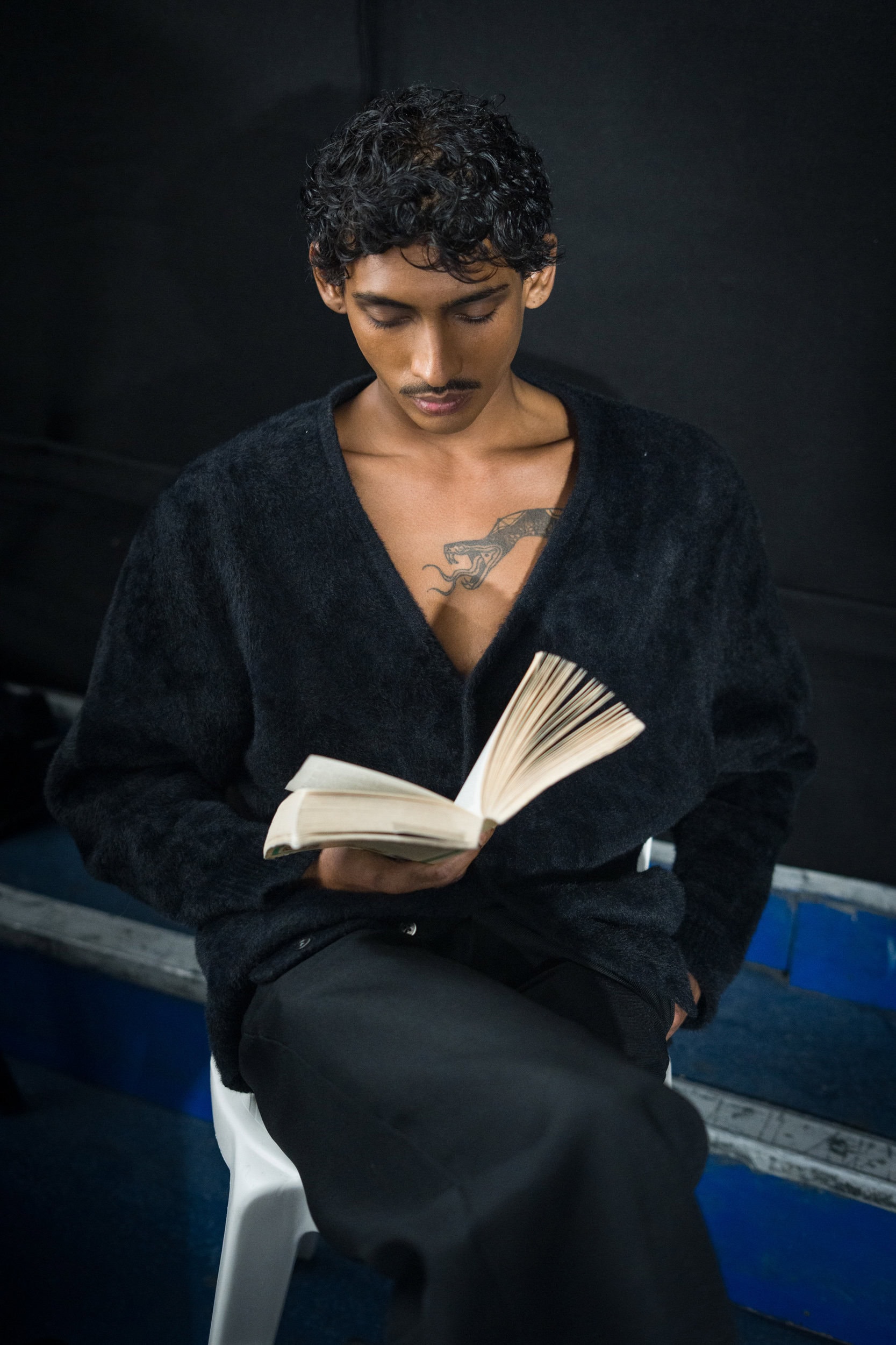 Songzio Fall 2026 Men’s Fashion Show Backstage