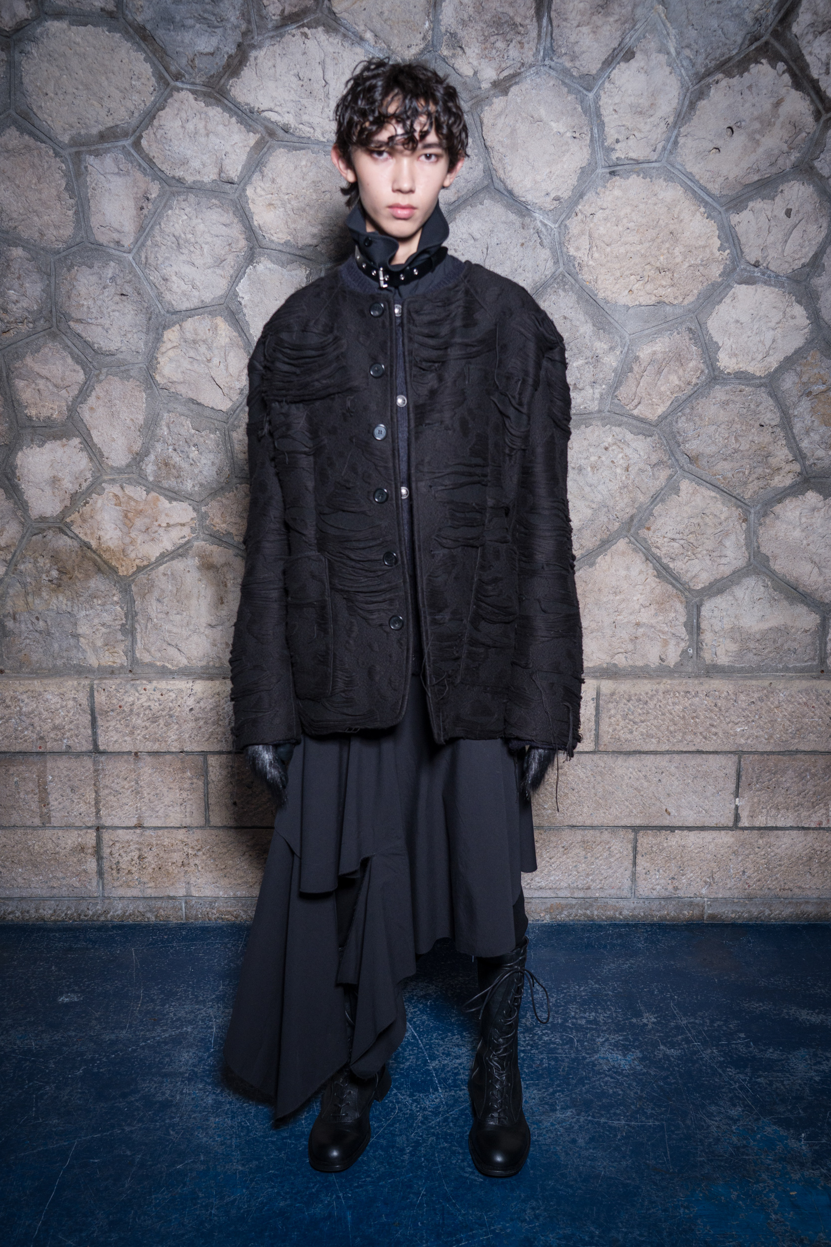 Songzio Fall 2026 Men’s Fashion Show Backstage