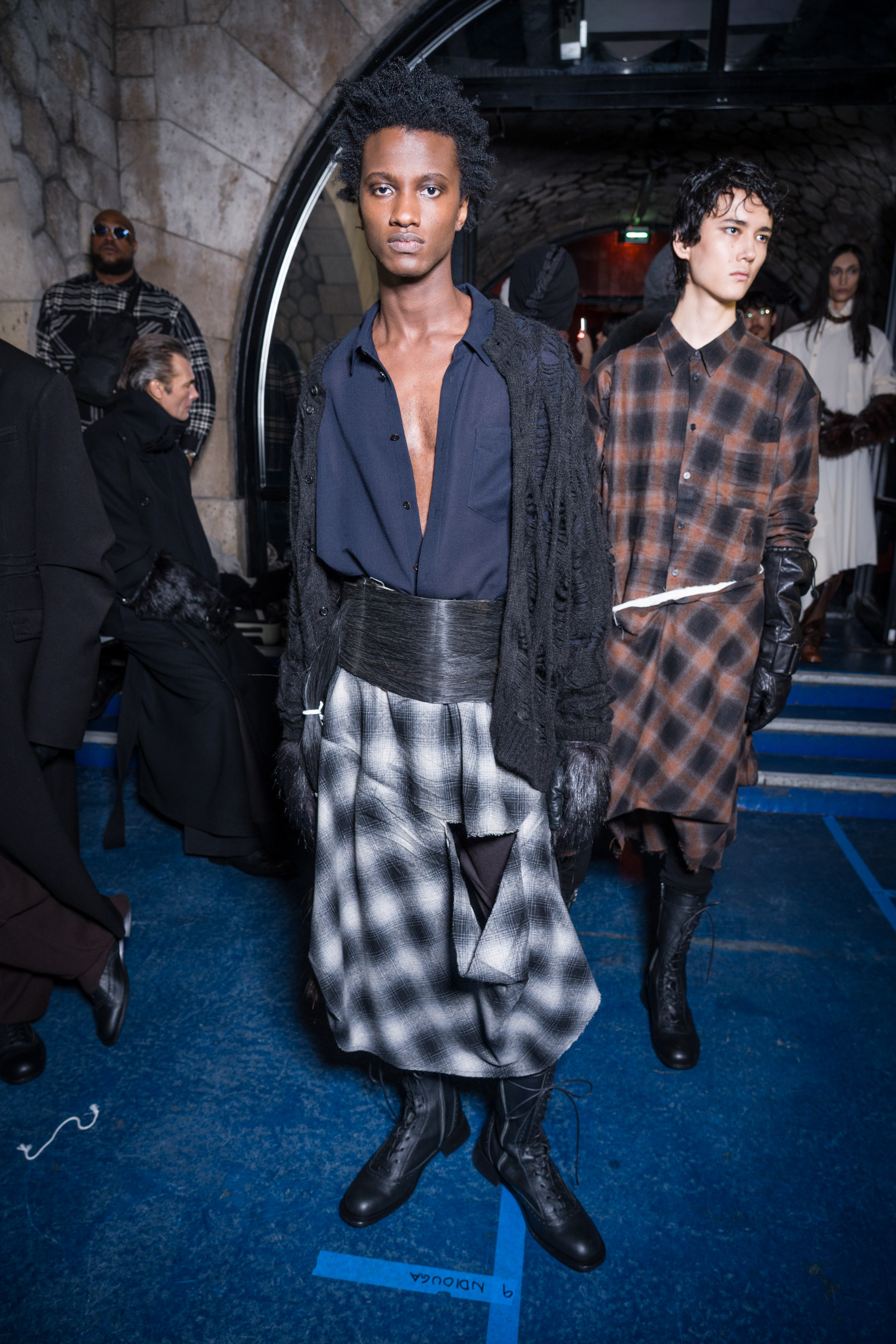 Songzio Fall 2026 Men’s Fashion Show Backstage