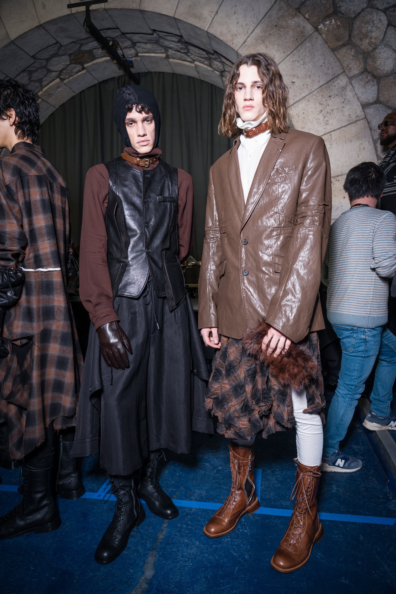 Songzio Fall 2026 Men’s Fashion Show Backstage