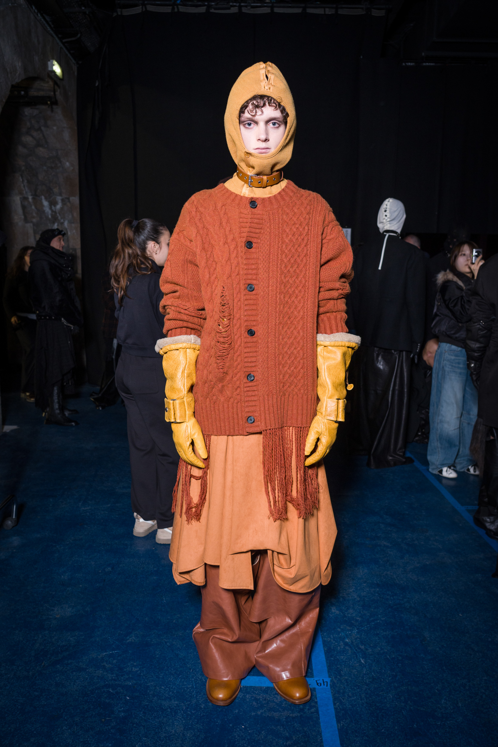 Songzio Fall 2026 Men’s Fashion Show Backstage