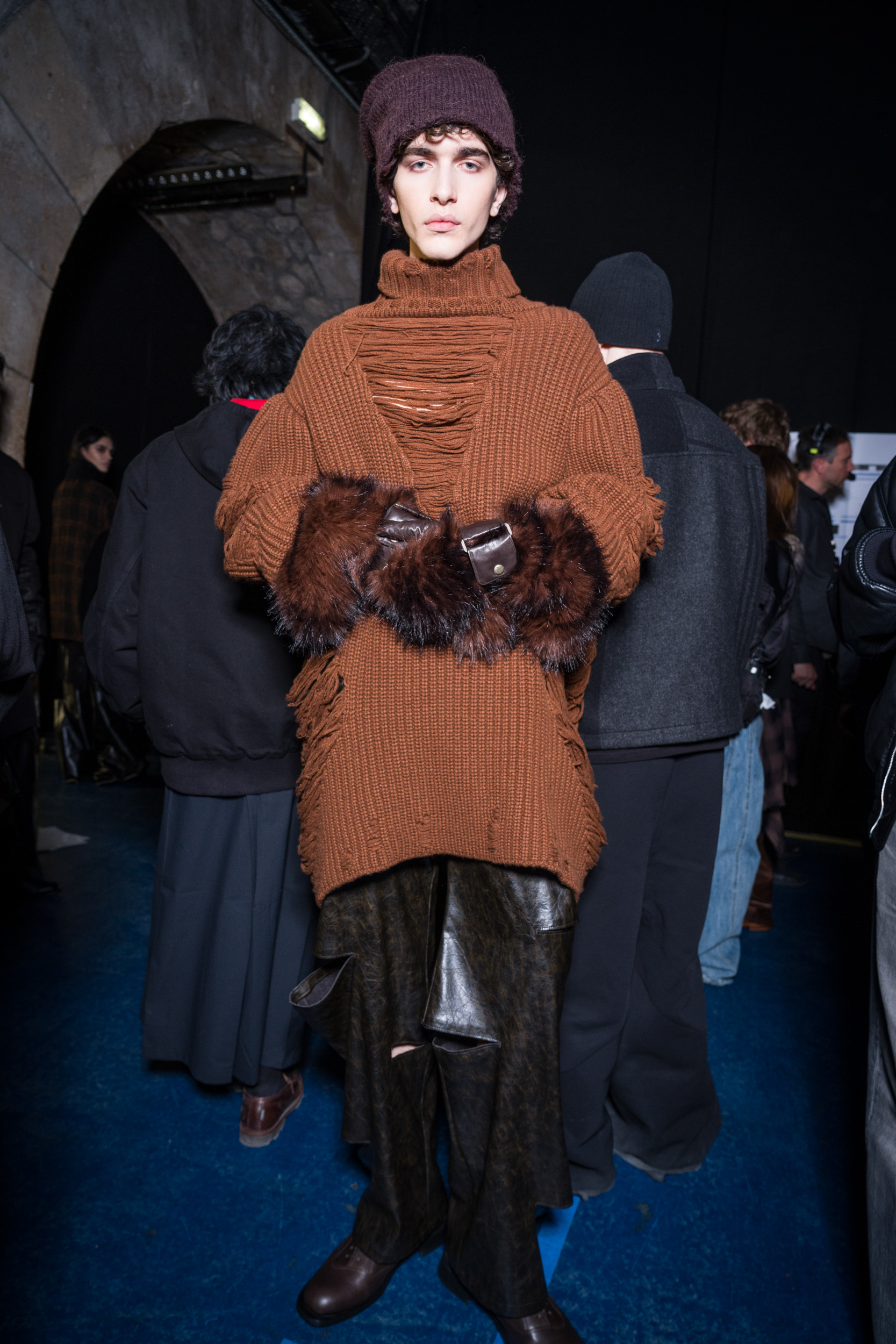 Songzio Fall 2026 Men’s Fashion Show Backstage