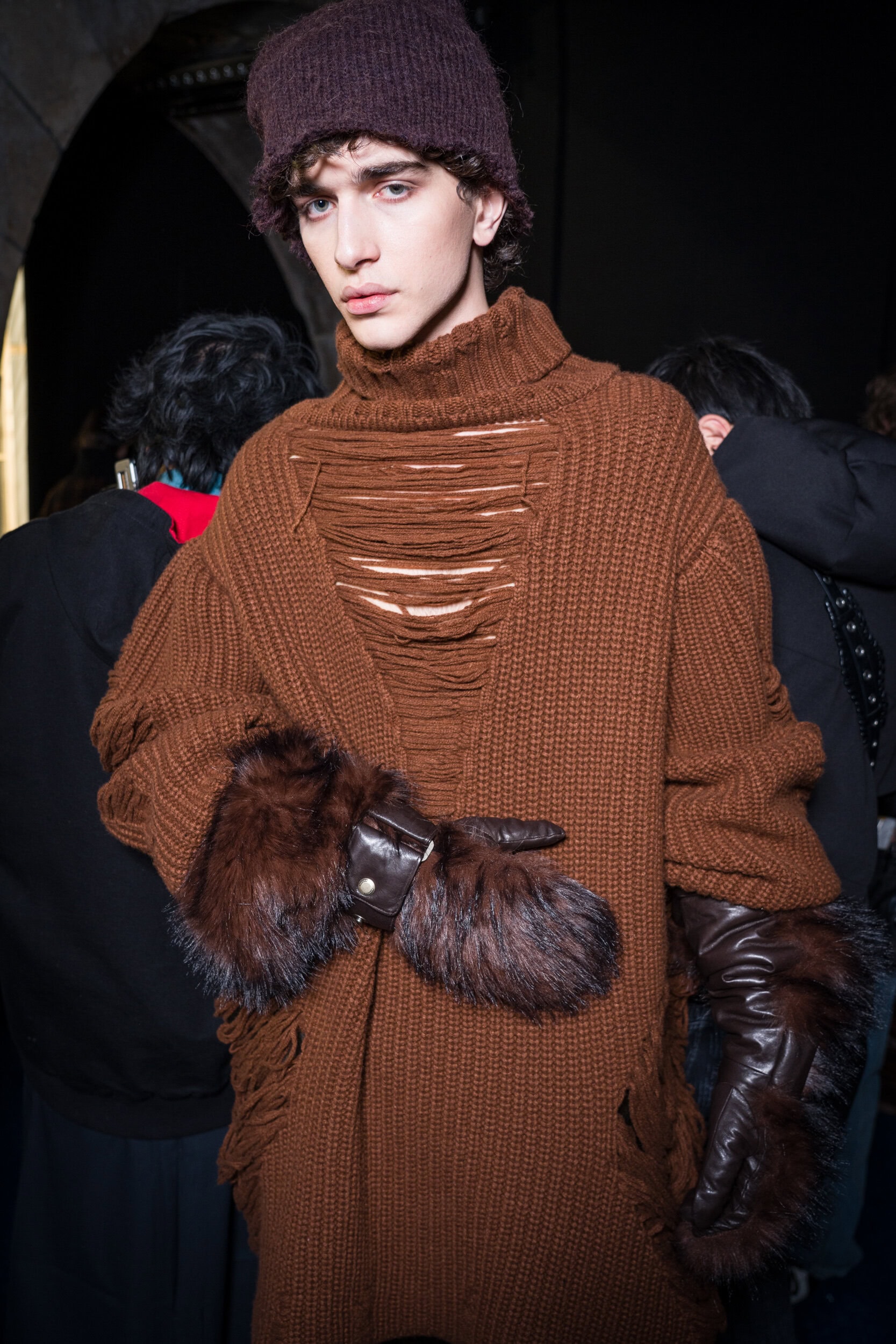 Songzio Fall 2026 Men’s Fashion Show Backstage