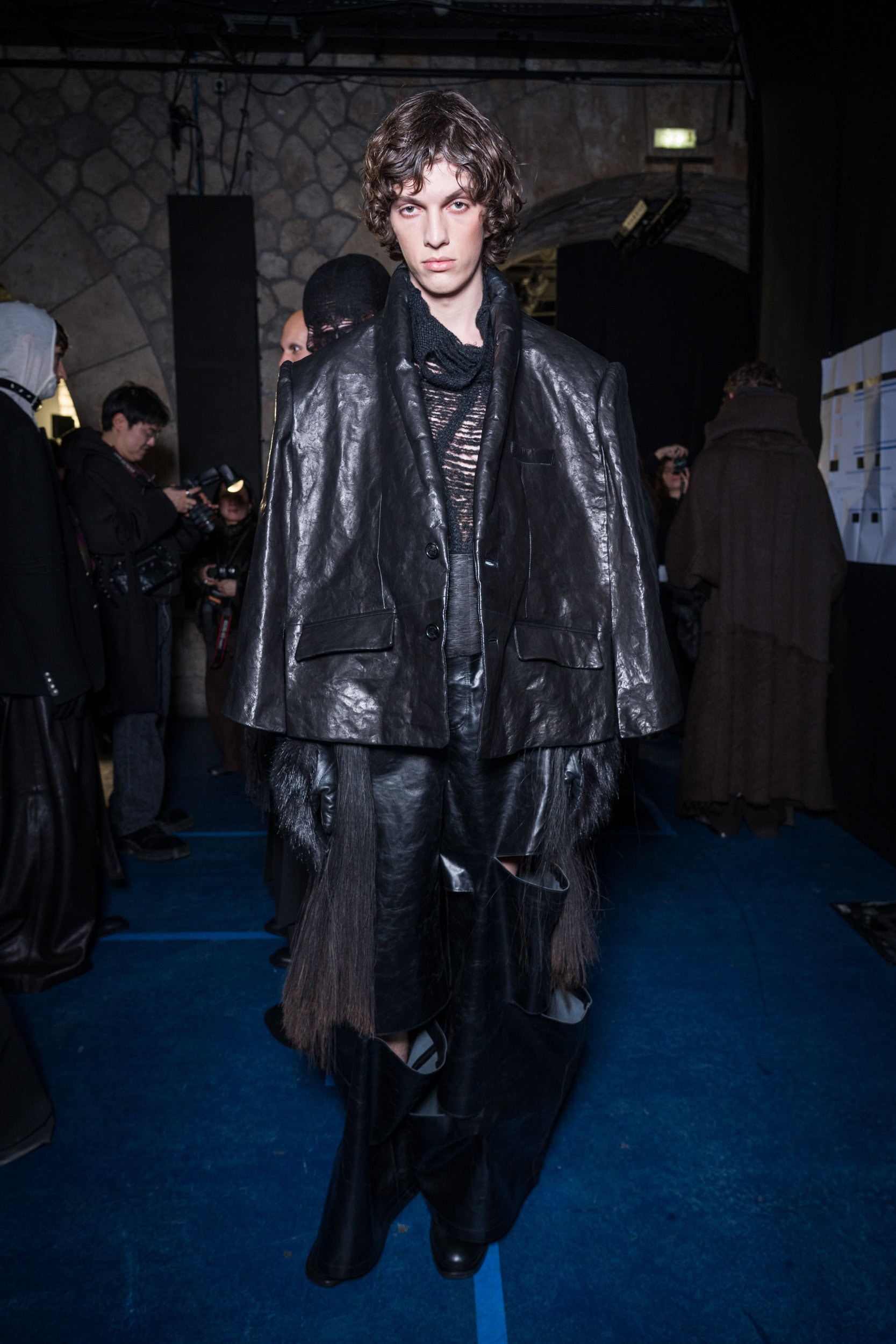 Songzio Fall 2026 Men’s Fashion Show Backstage