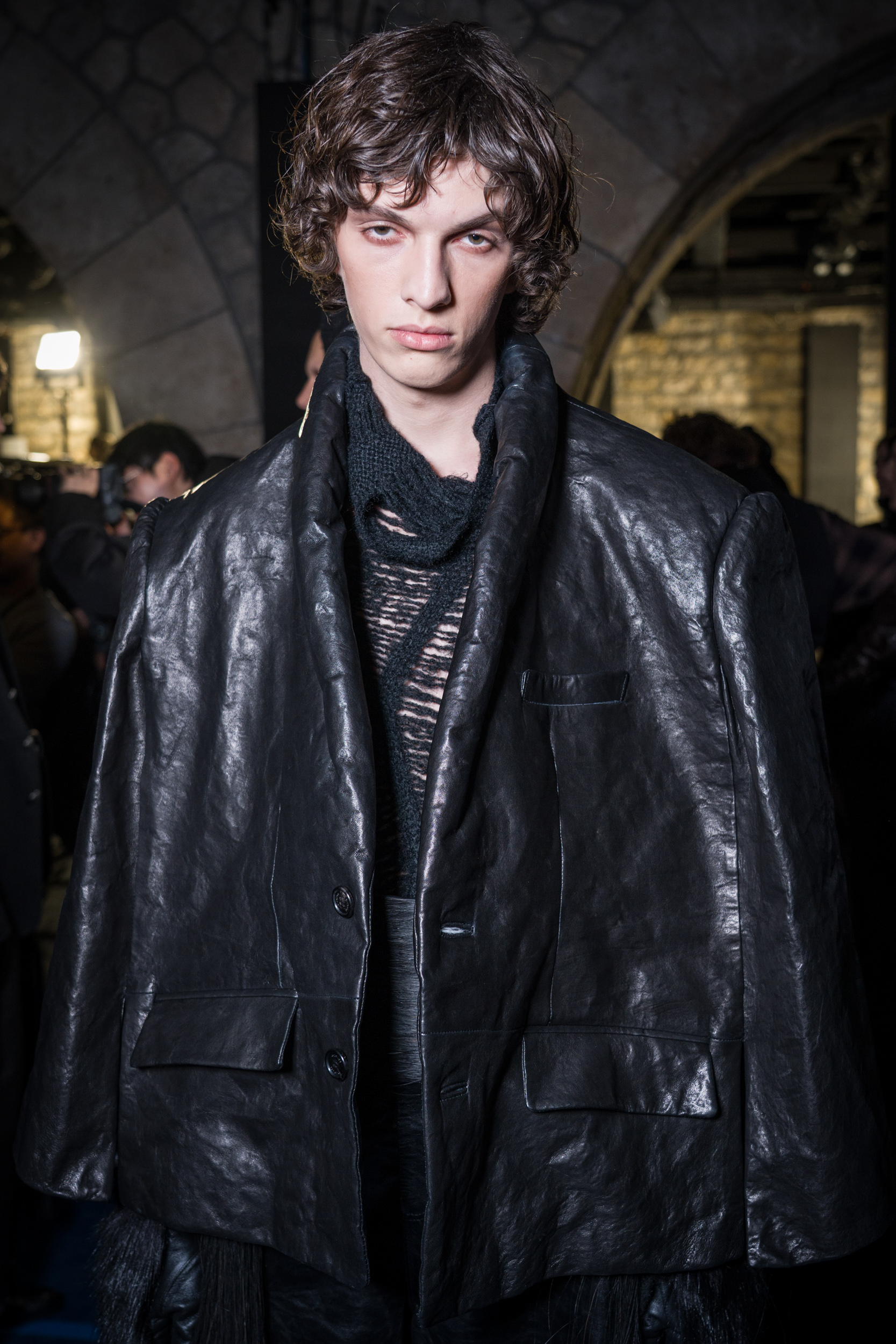 Songzio Fall 2026 Men’s Fashion Show Backstage