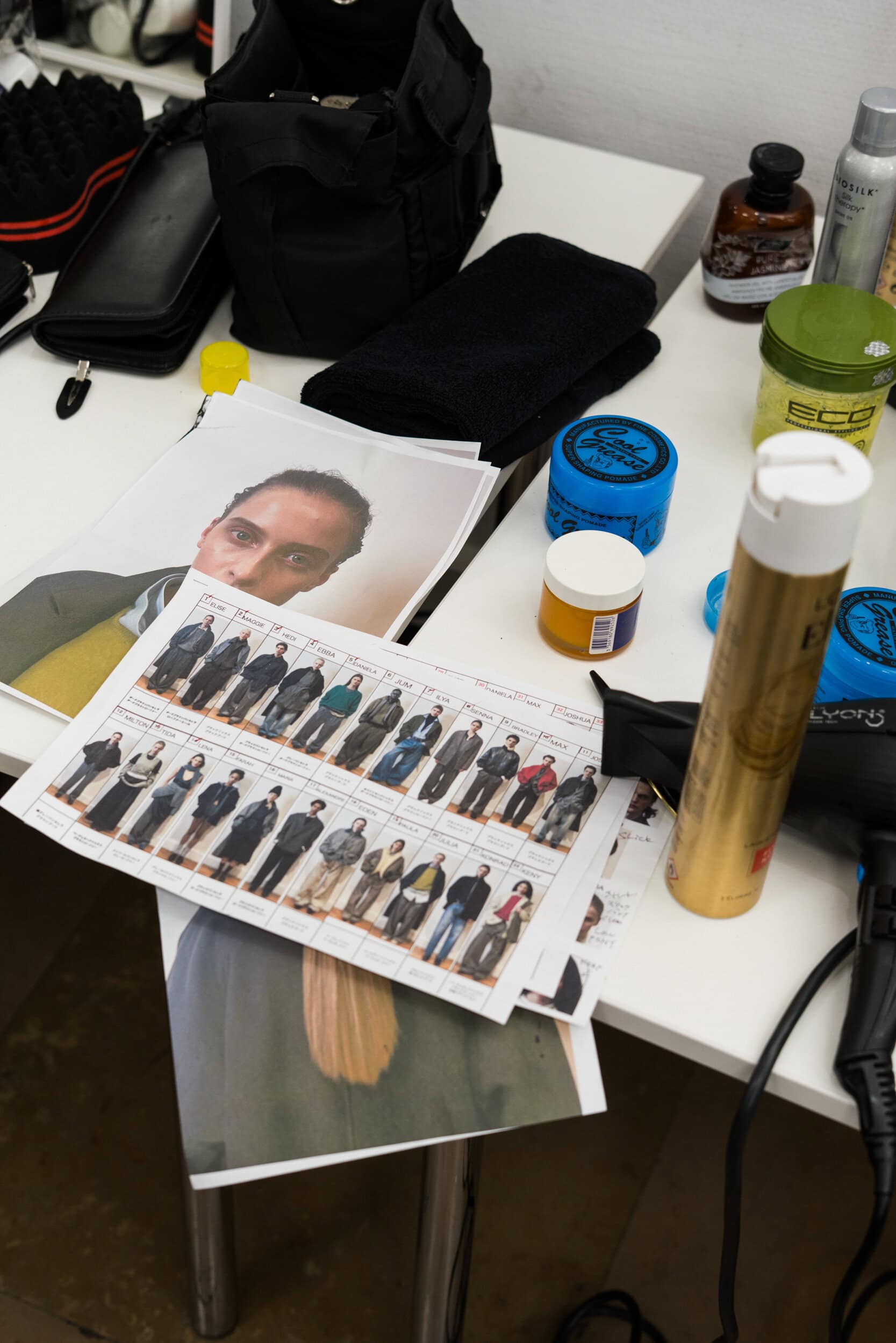 Ssstein Fall 2026 Men’s Fashion Show Backstage